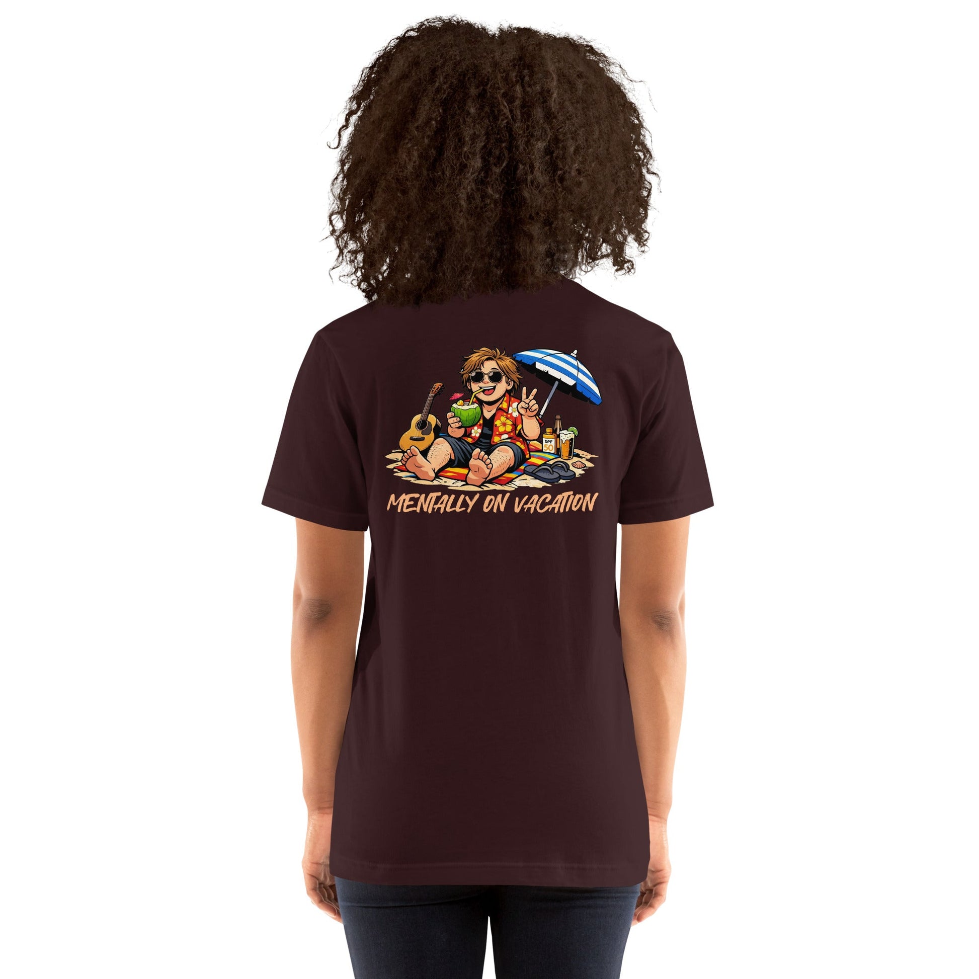Lewis Capaldi Unisex T-Shirt - Mentally On Vacation - Funny Quotes alcyone213k