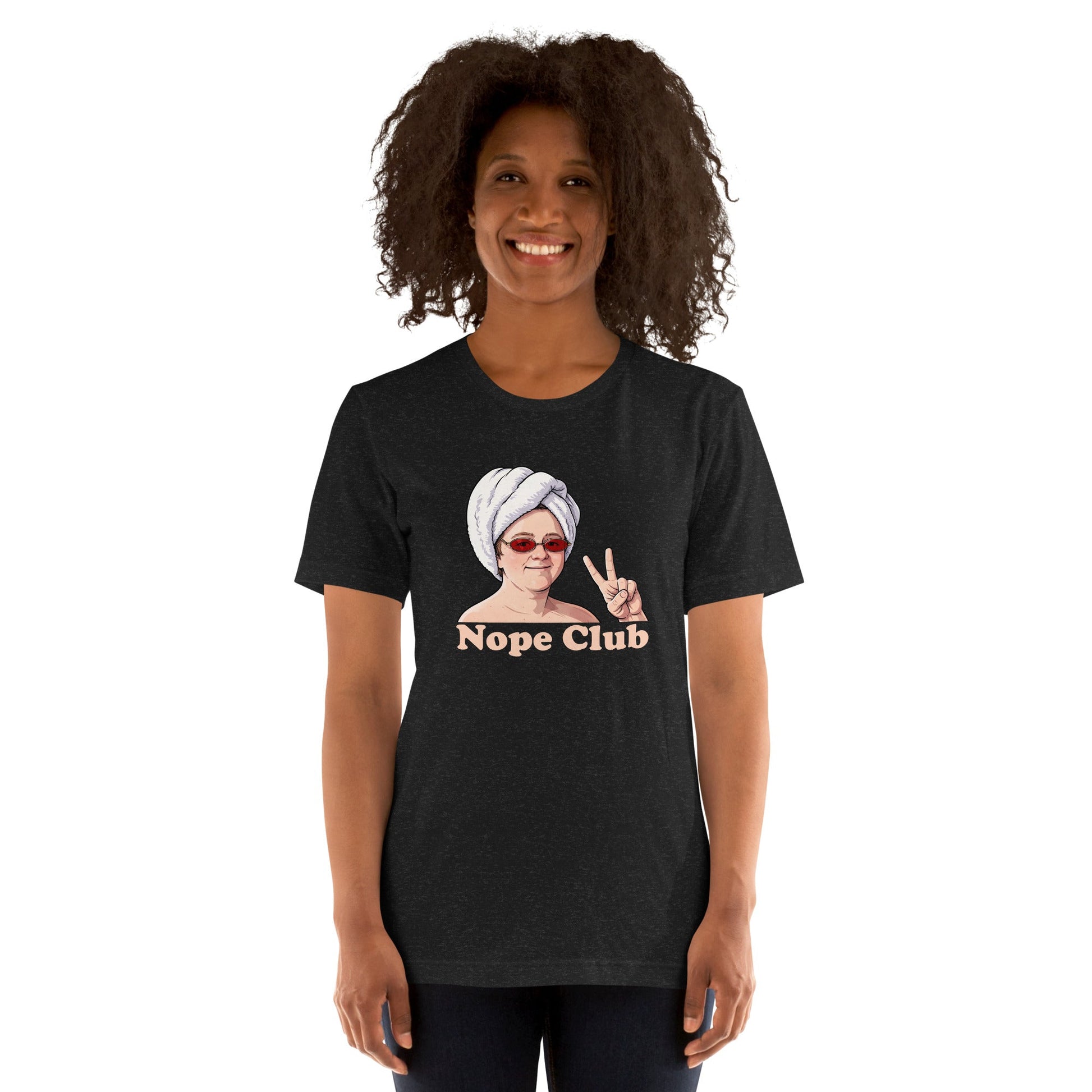 Lewis Capaldi Unisex T-Shirt - Nope Club - Funny Quotes alcyone213k
