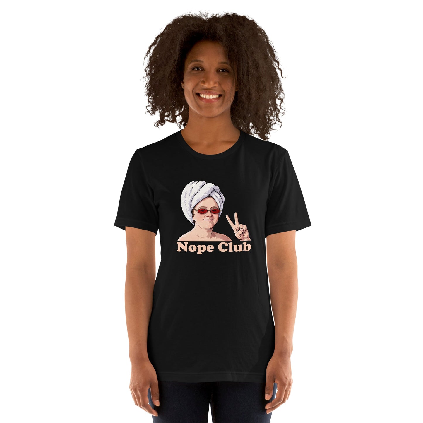 Lewis Capaldi Unisex T-Shirt - Nope Club - Funny Quotes alcyone213k
