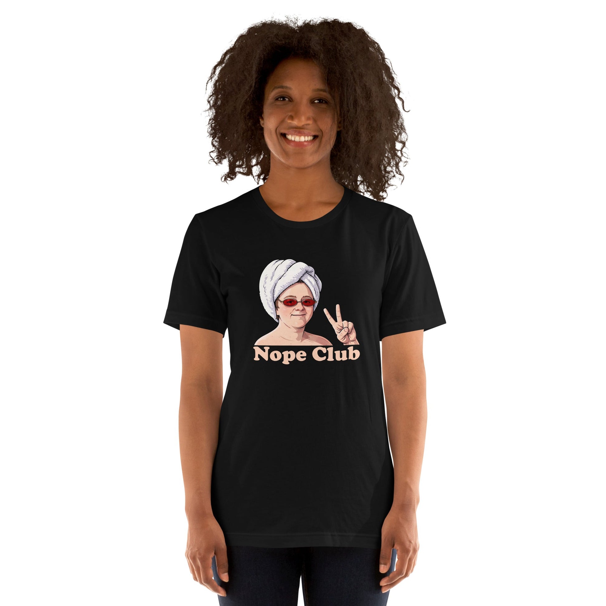 Lewis Capaldi Unisex T-Shirt - Nope Club - Funny Quotes alcyone213k