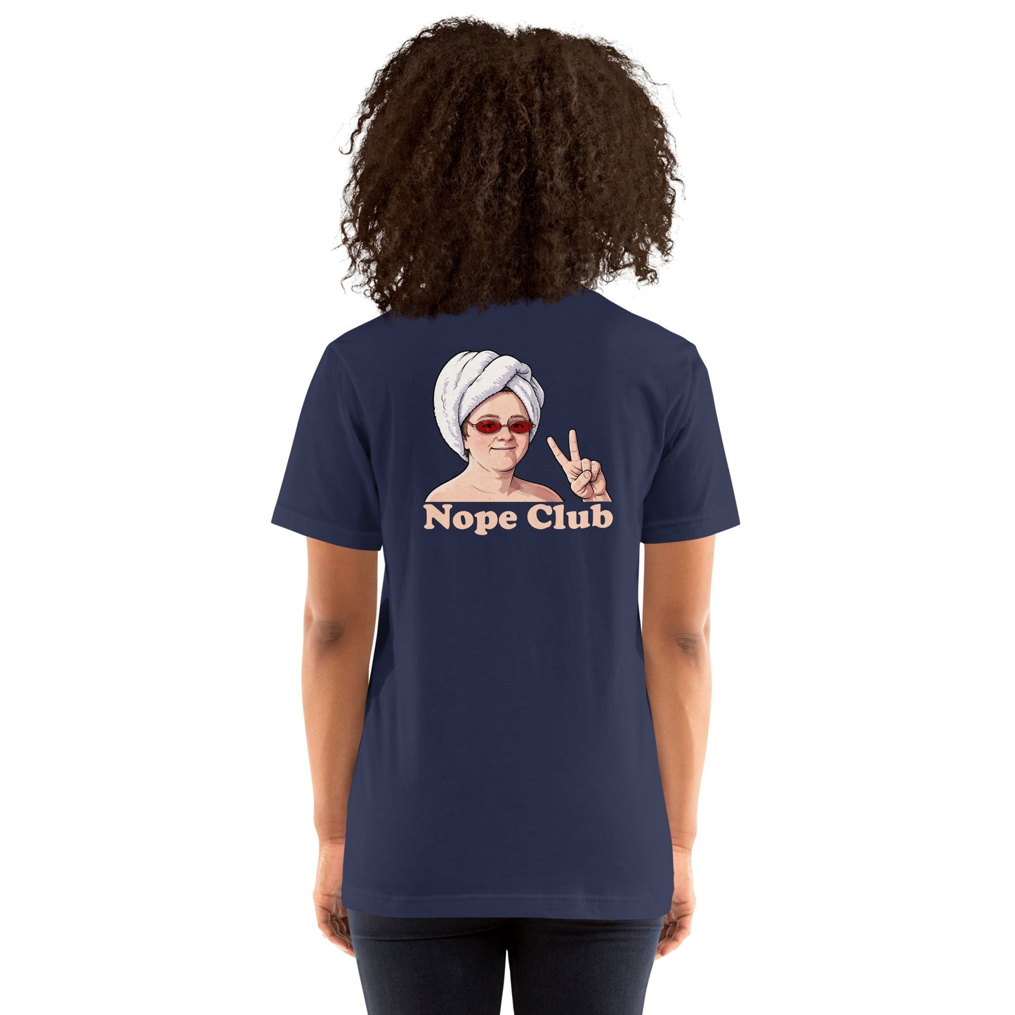 Lewis Capaldi Unisex T-Shirt - Nope Club - Funny Quotes alcyone213k