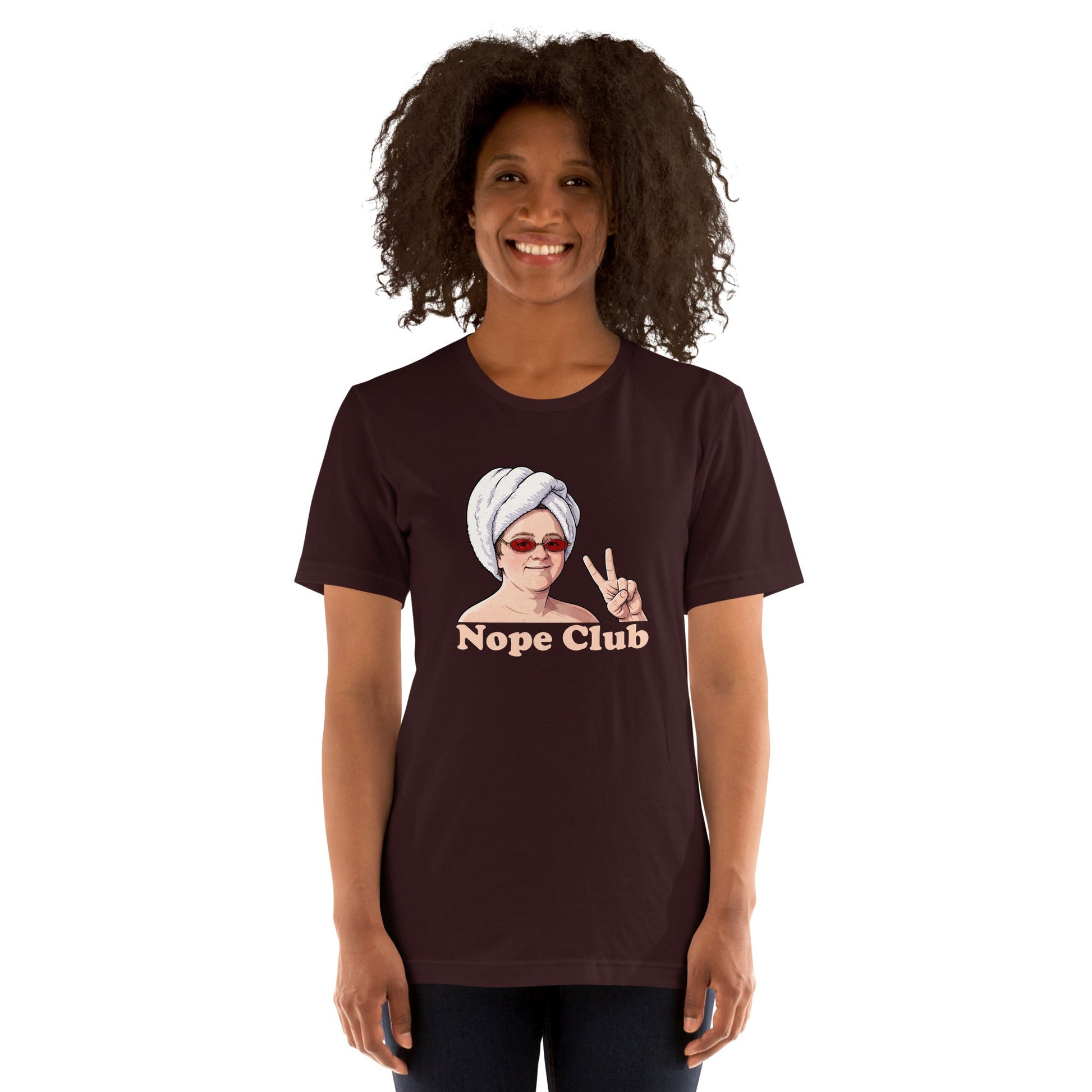 Lewis Capaldi Unisex T-Shirt - Nope Club - Funny Quotes alcyone213k