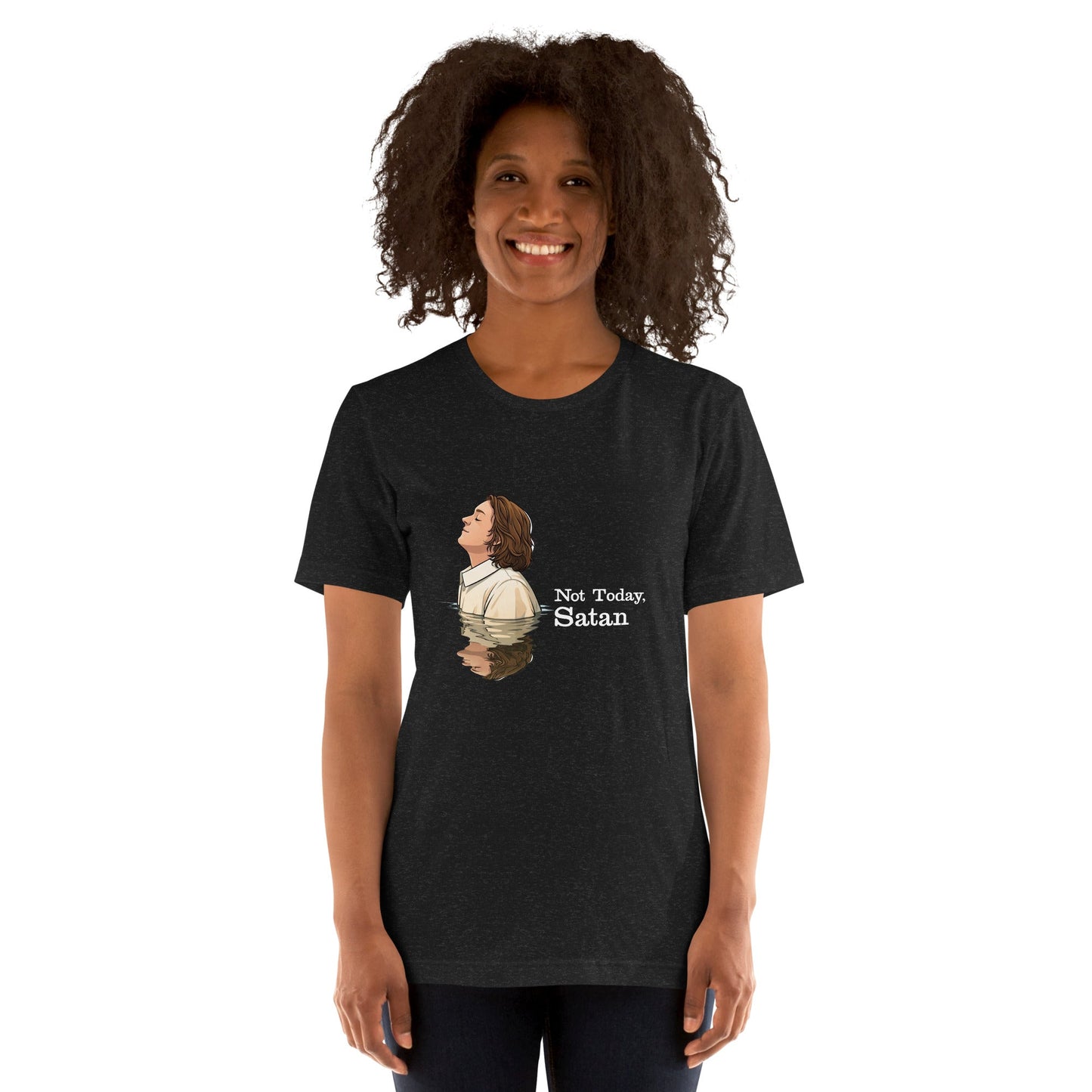 Lewis Capaldi Unisex T-Shirt - Not Today Satan - Funny Quotes alcyone213k