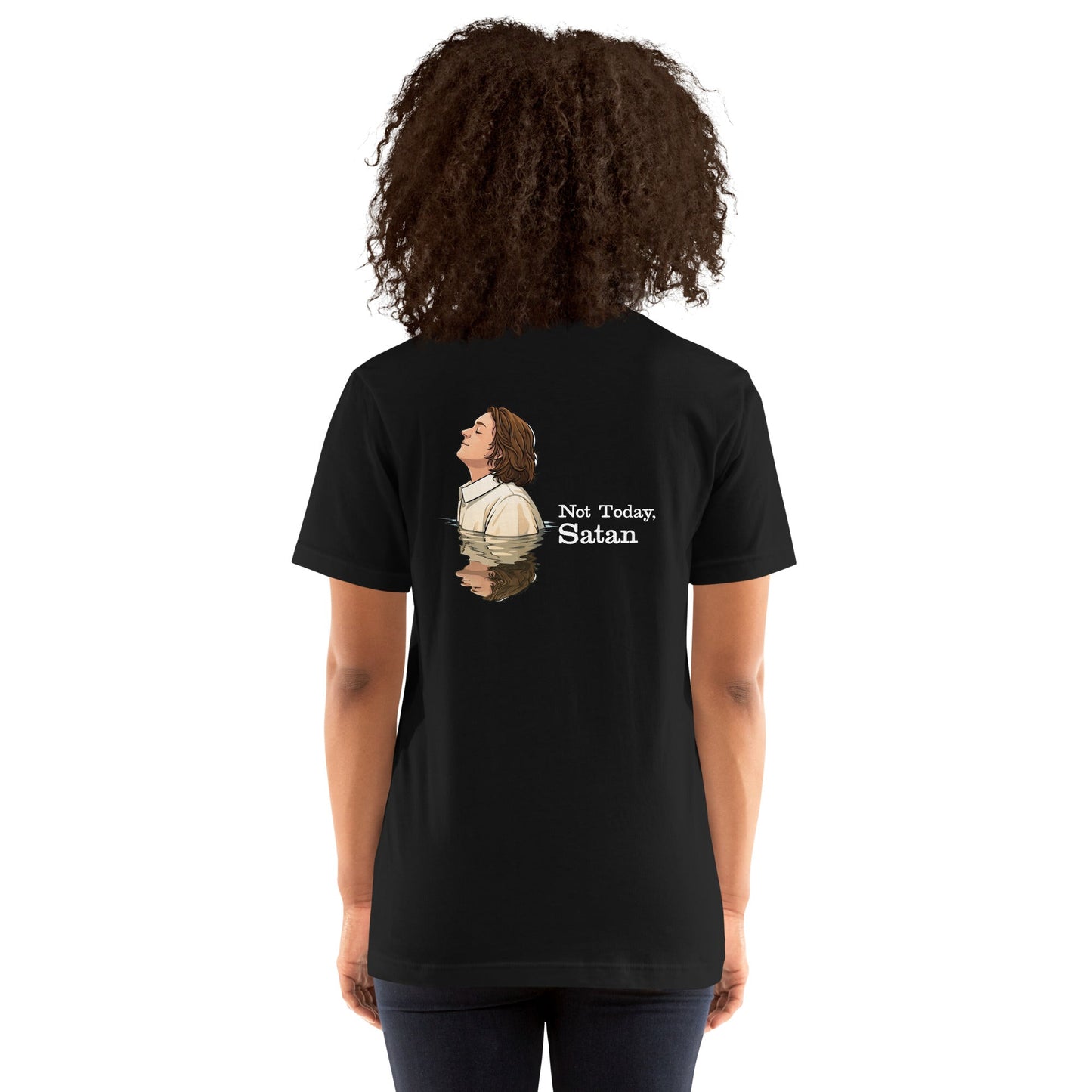 Lewis Capaldi Unisex T-Shirt - Not Today Satan - Funny Quotes alcyone213k