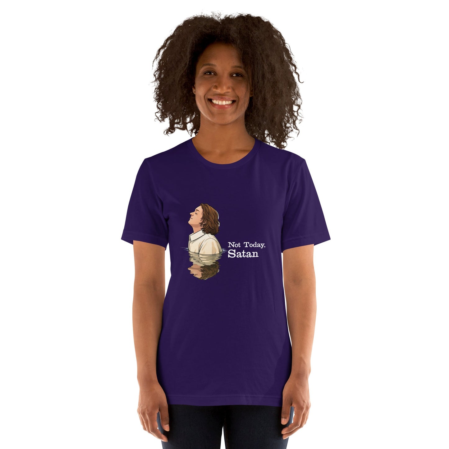 Lewis Capaldi Unisex T-Shirt - Not Today Satan - Funny Quotes alcyone213k