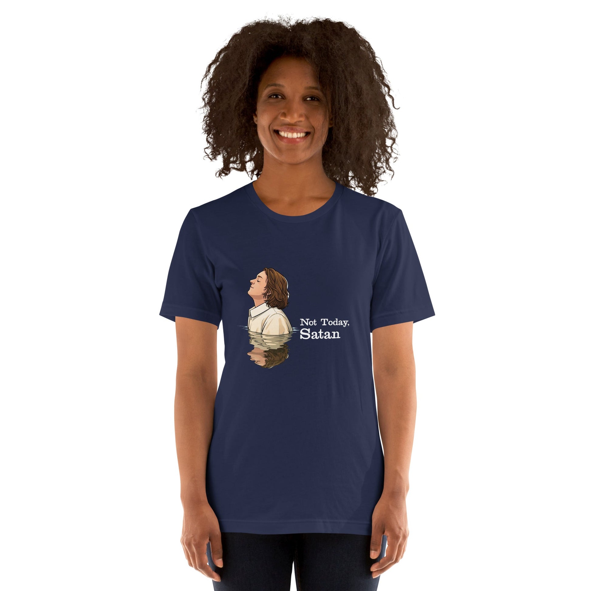 Lewis Capaldi Unisex T-Shirt - Not Today Satan - Funny Quotes alcyone213k