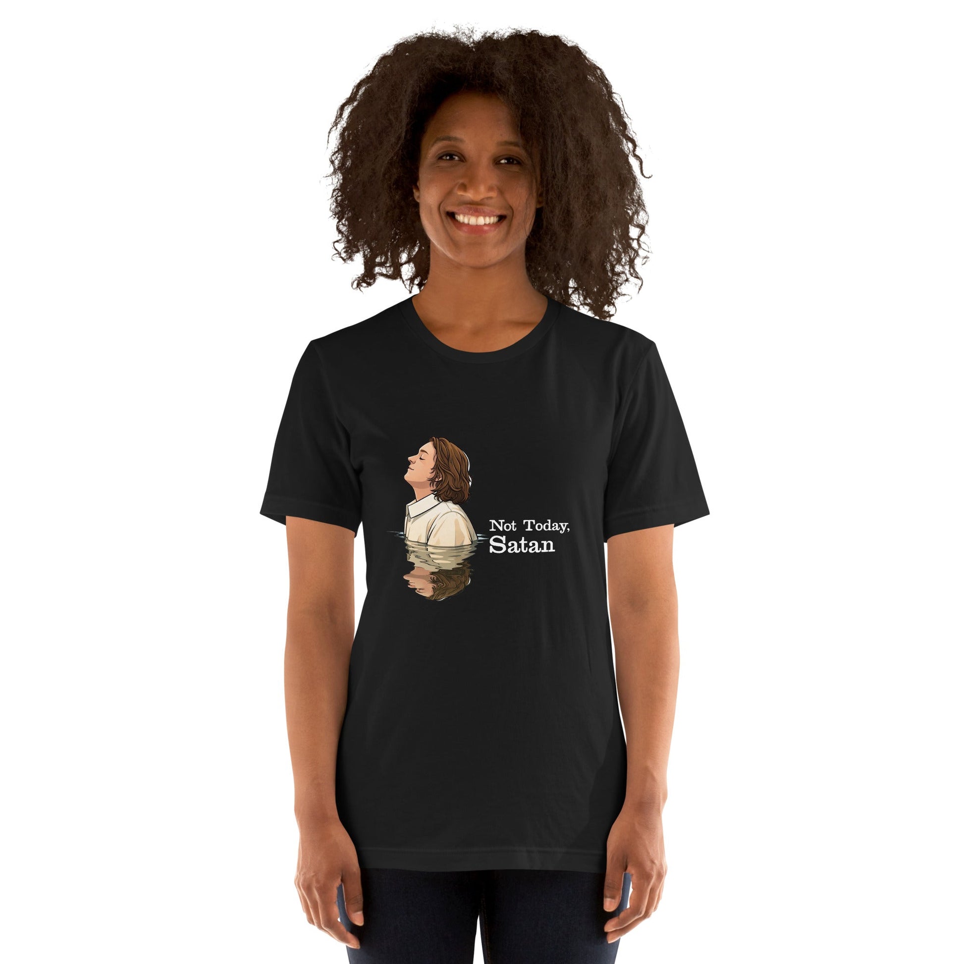 Lewis Capaldi Unisex T-Shirt - Not Today Satan - Funny Quotes alcyone213k