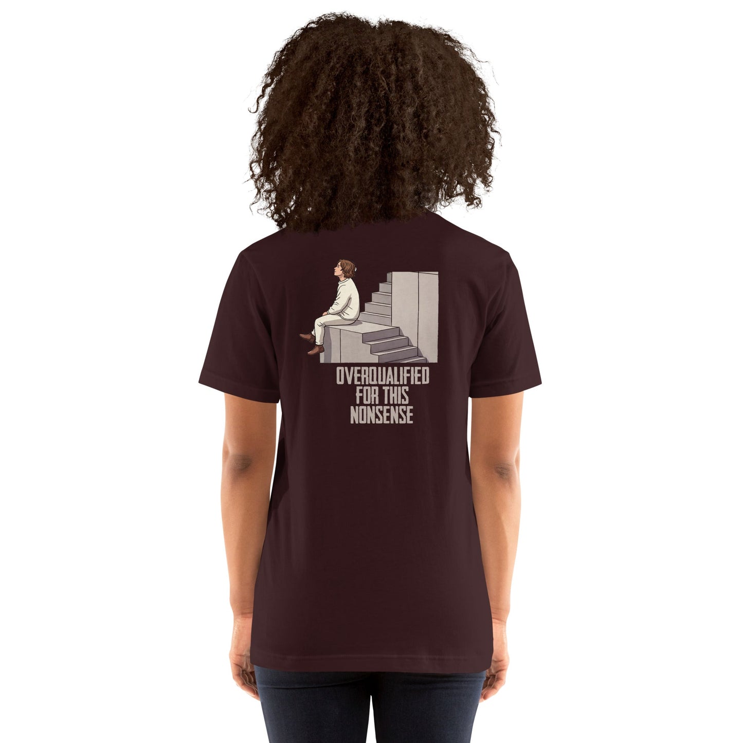 Lewis Capaldi Unisex T-Shirt - Overqualified - Funny Quotes alcyone213k