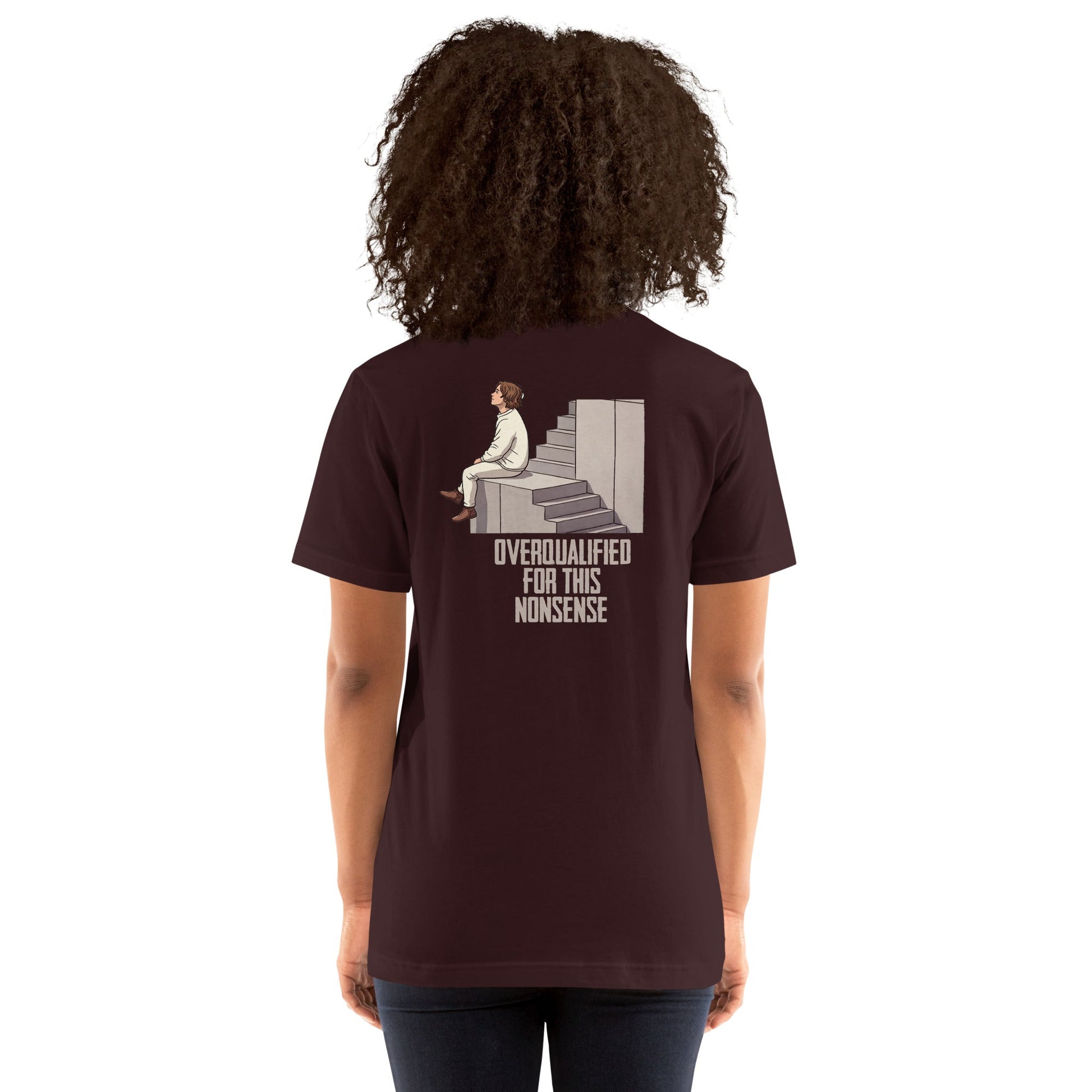 Lewis Capaldi Unisex T-Shirt - Overqualified - Funny Quotes alcyone213k