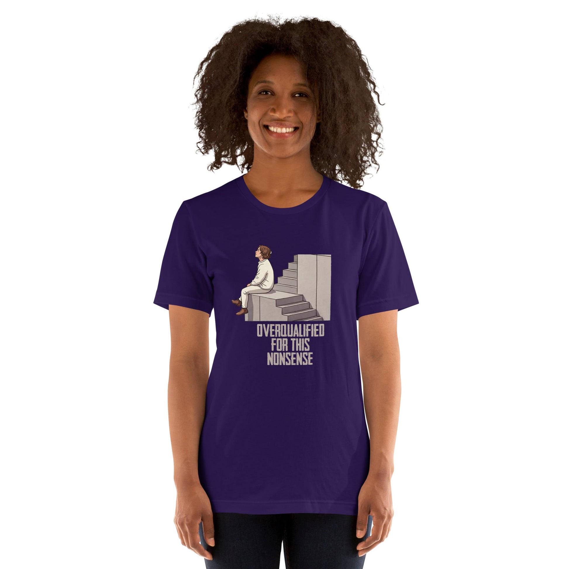 Lewis Capaldi Unisex T-Shirt - Overqualified - Funny Quotes alcyone213k