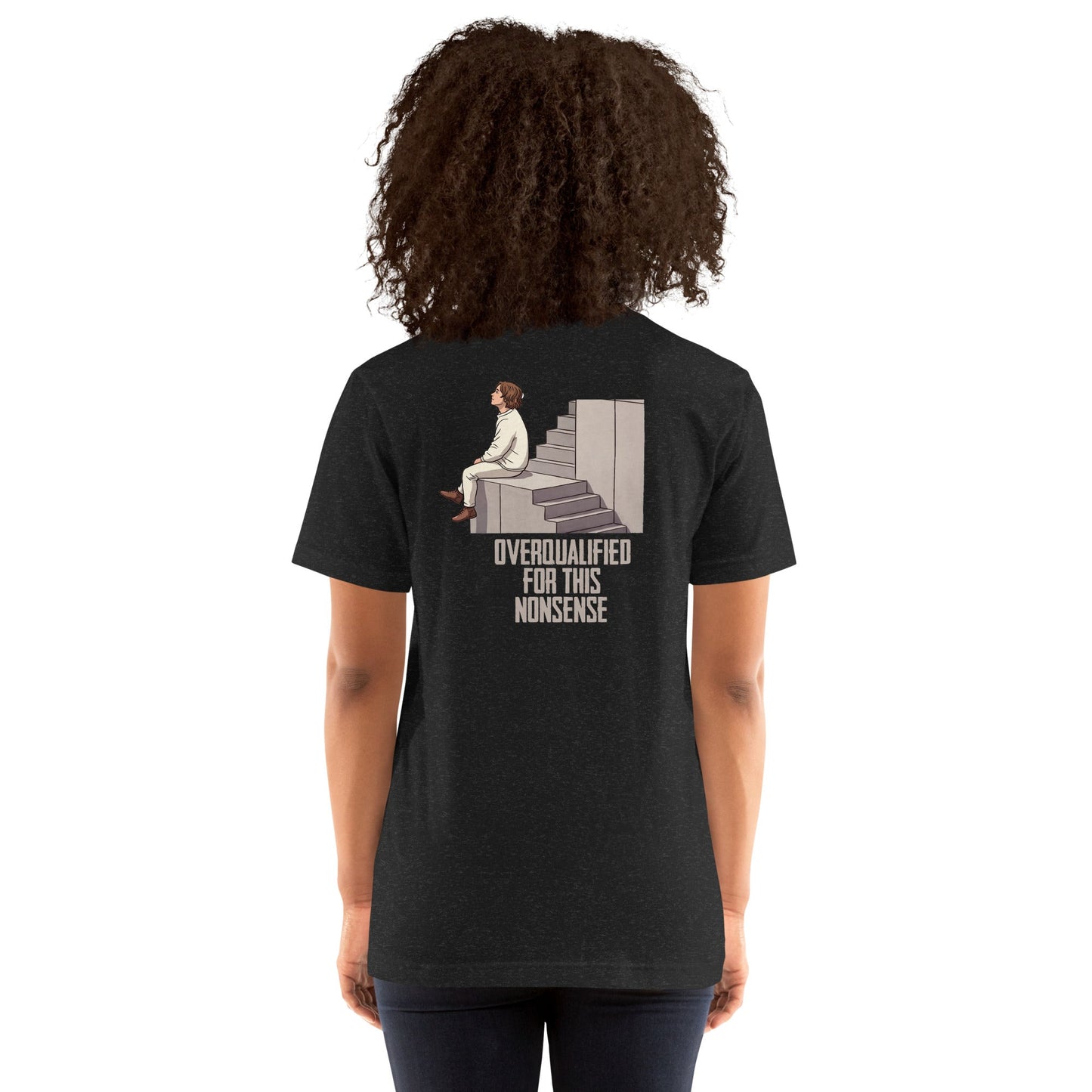 Lewis Capaldi Unisex T-Shirt - Overqualified - Funny Quotes alcyone213k