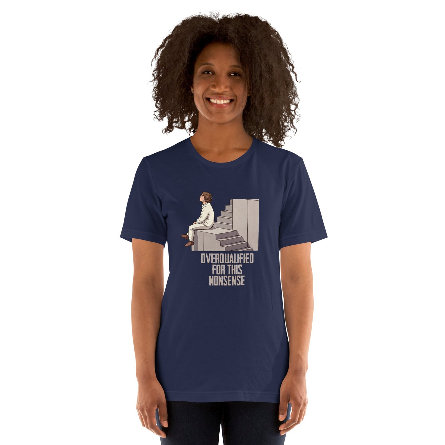 Lewis Capaldi Unisex T-Shirt - Overqualified - Funny Quotes alcyone213k
