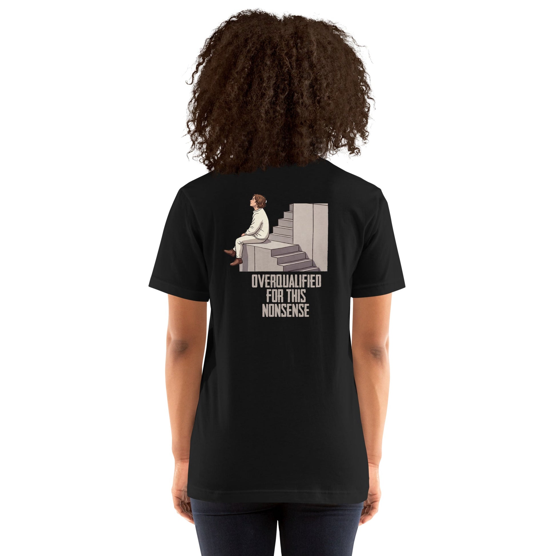 Lewis Capaldi Unisex T-Shirt - Overqualified - Funny Quotes alcyone213k