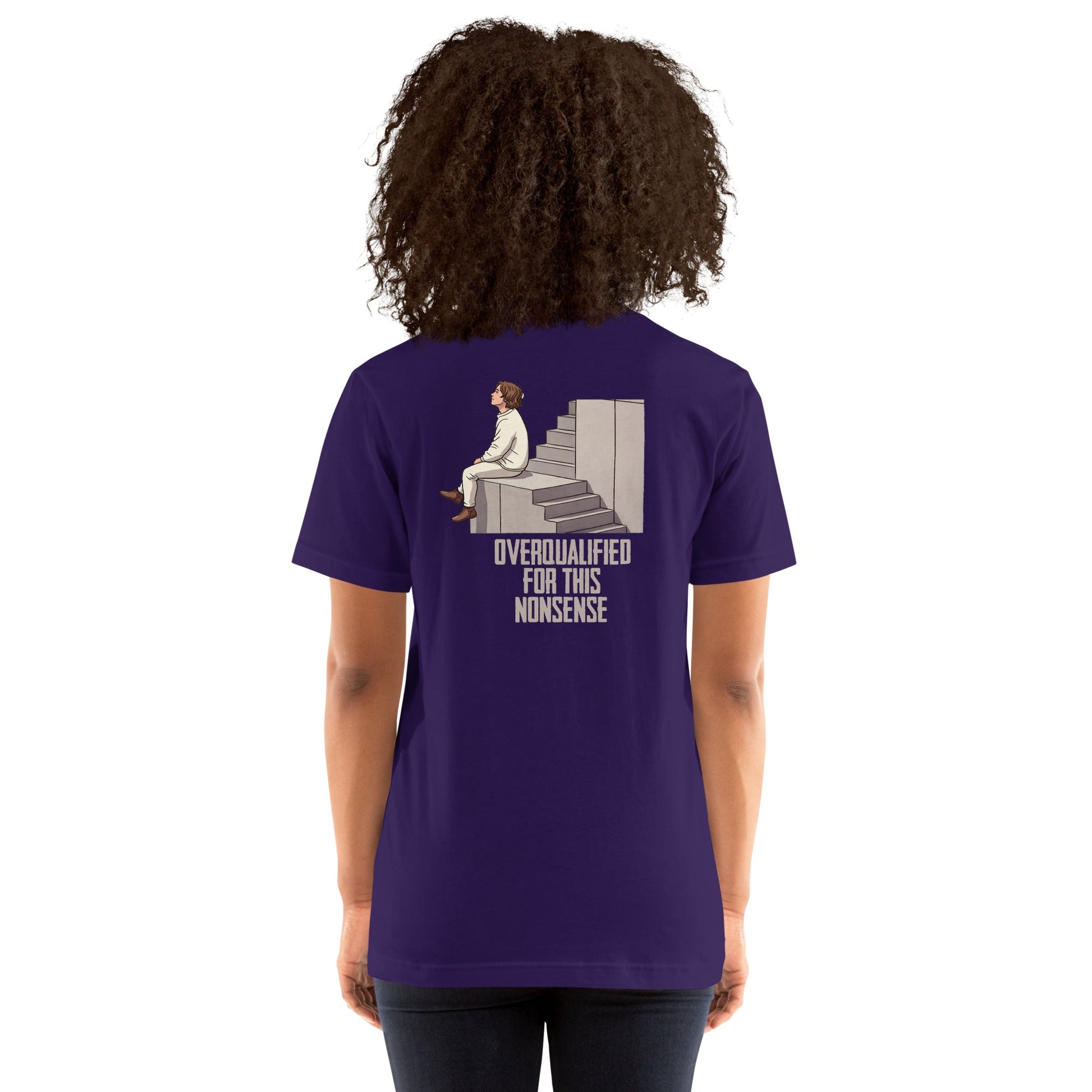 Lewis Capaldi Unisex T-Shirt - Overqualified - Funny Quotes alcyone213k