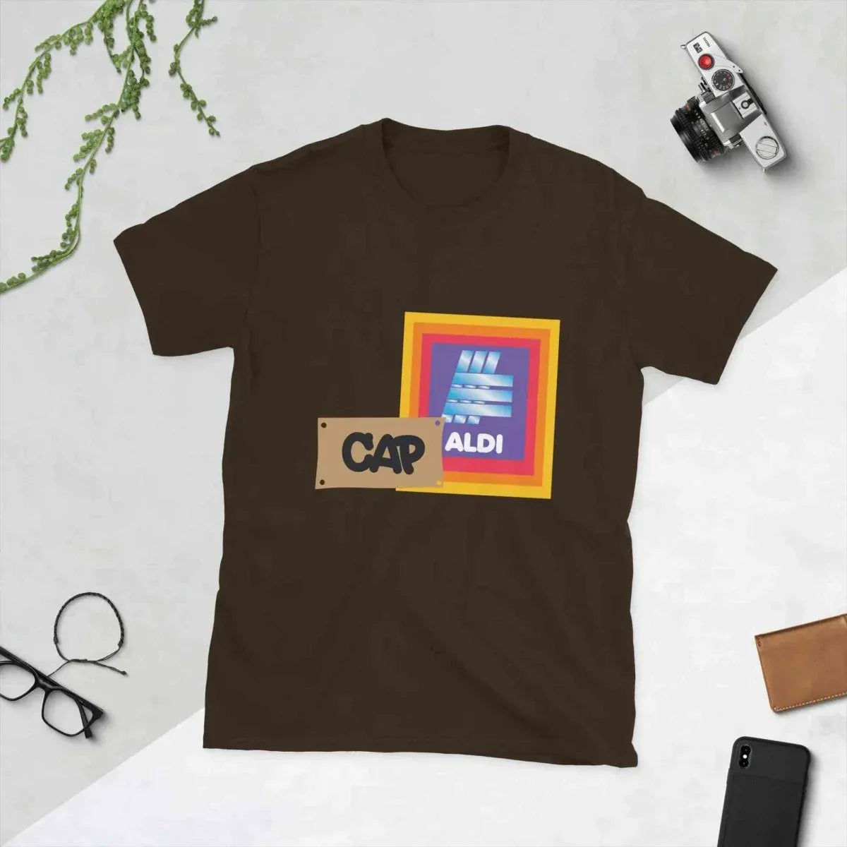 Lewis Capaldi Unisex T-Shirt | Premium Soft Fabric Concert Tee | Stylish Fan Merchandise - Capaldi on a Aldi alcyone213k