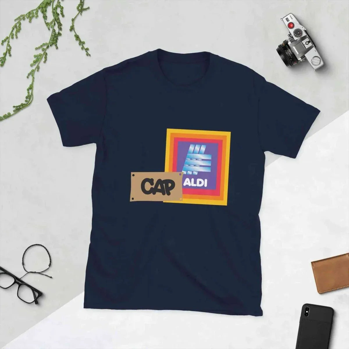 Lewis Capaldi Unisex T-Shirt | Premium Soft Fabric Concert Tee | Stylish Fan Merchandise - Capaldi on a Aldi alcyone213k