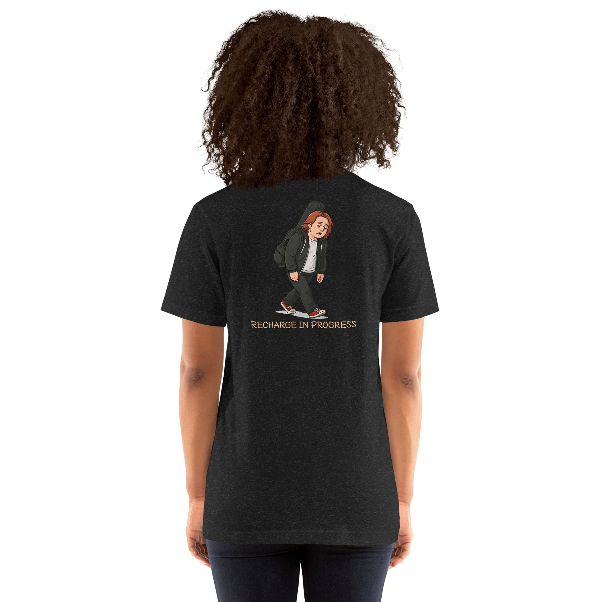 Lewis Capaldi Unisex T-Shirt - Recharge In Progress - Funny Quotes alcyone213k