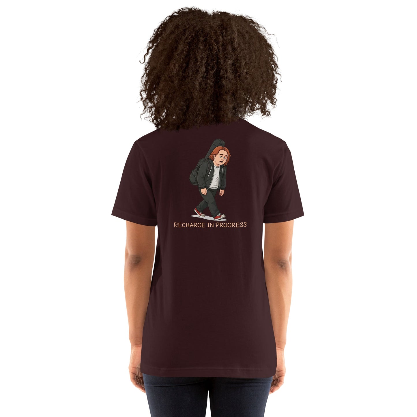 Lewis Capaldi Unisex T-Shirt - Recharge In Progress - Funny Quotes alcyone213k