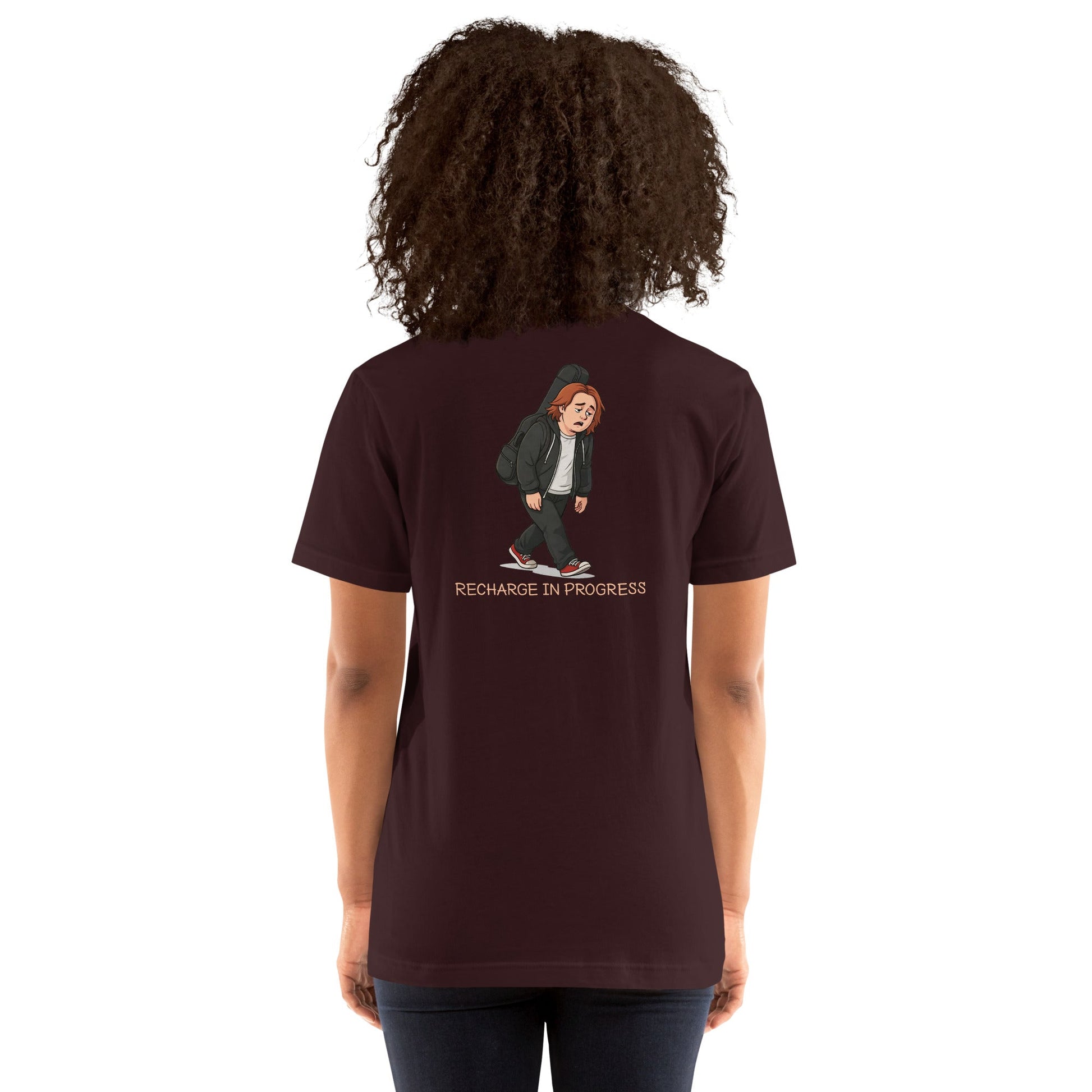 Lewis Capaldi Unisex T-Shirt - Recharge In Progress - Funny Quotes alcyone213k