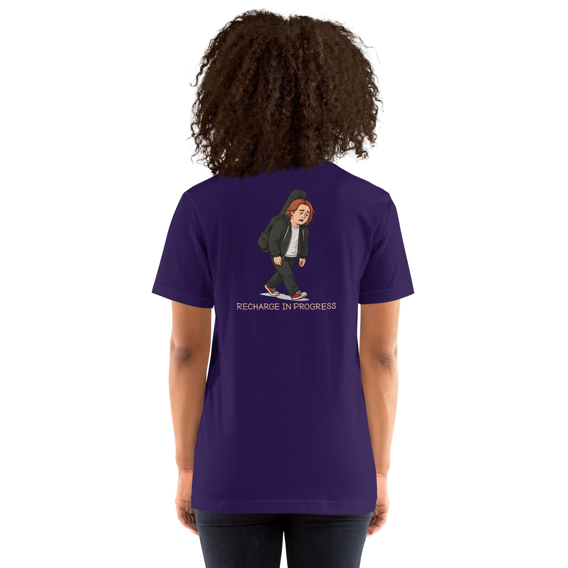 Lewis Capaldi Unisex T-Shirt - Recharge In Progress - Funny Quotes alcyone213k