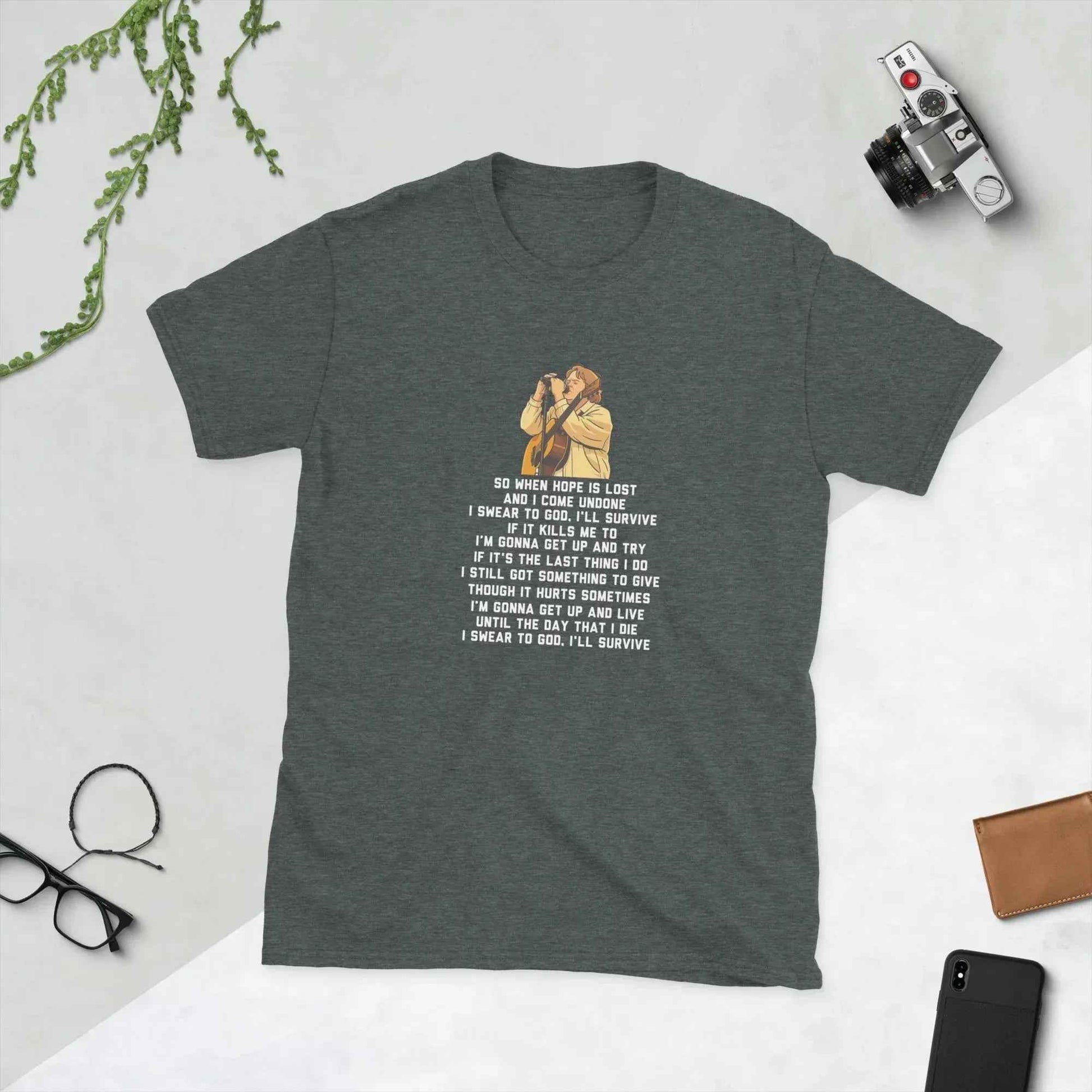Lewis Capaldi Unisex T-Shirt | Ring-Spun Cotton Feel Rough alcyone213k