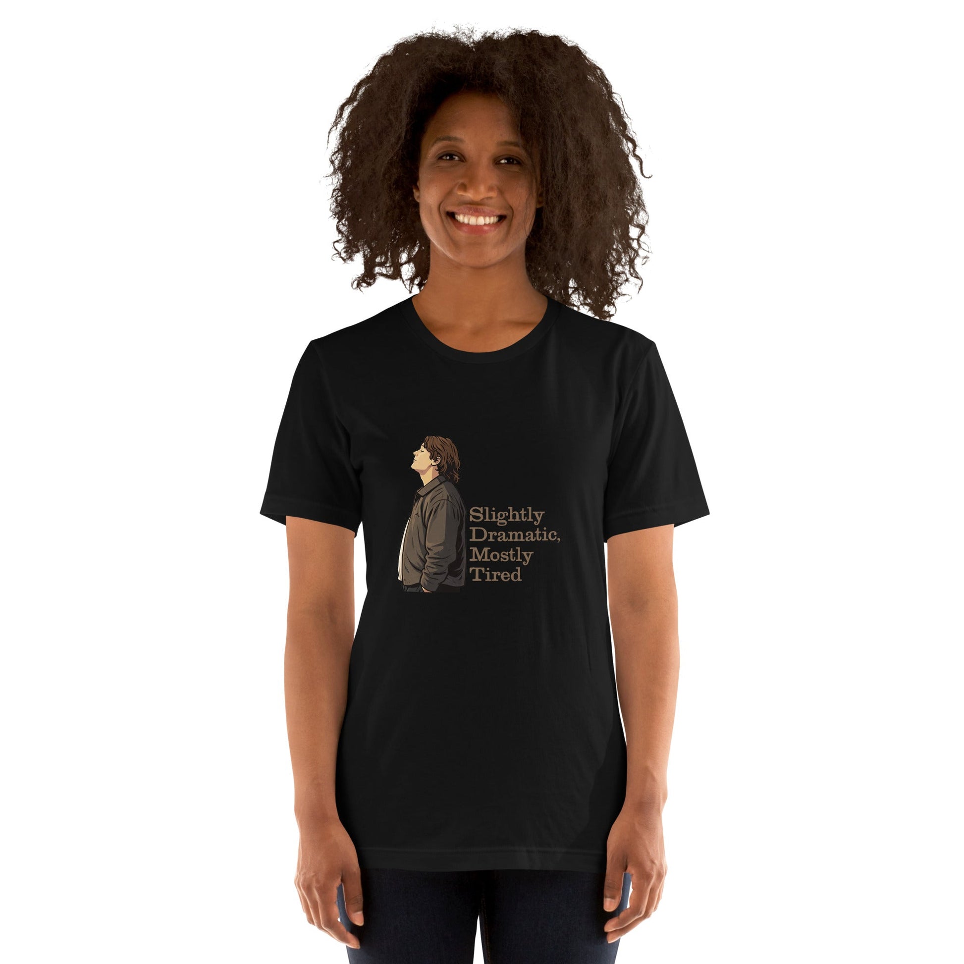 Lewis Capaldi Unisex T-Shirt - Slightly Dramatic - Funny Quotes alcyone213k
