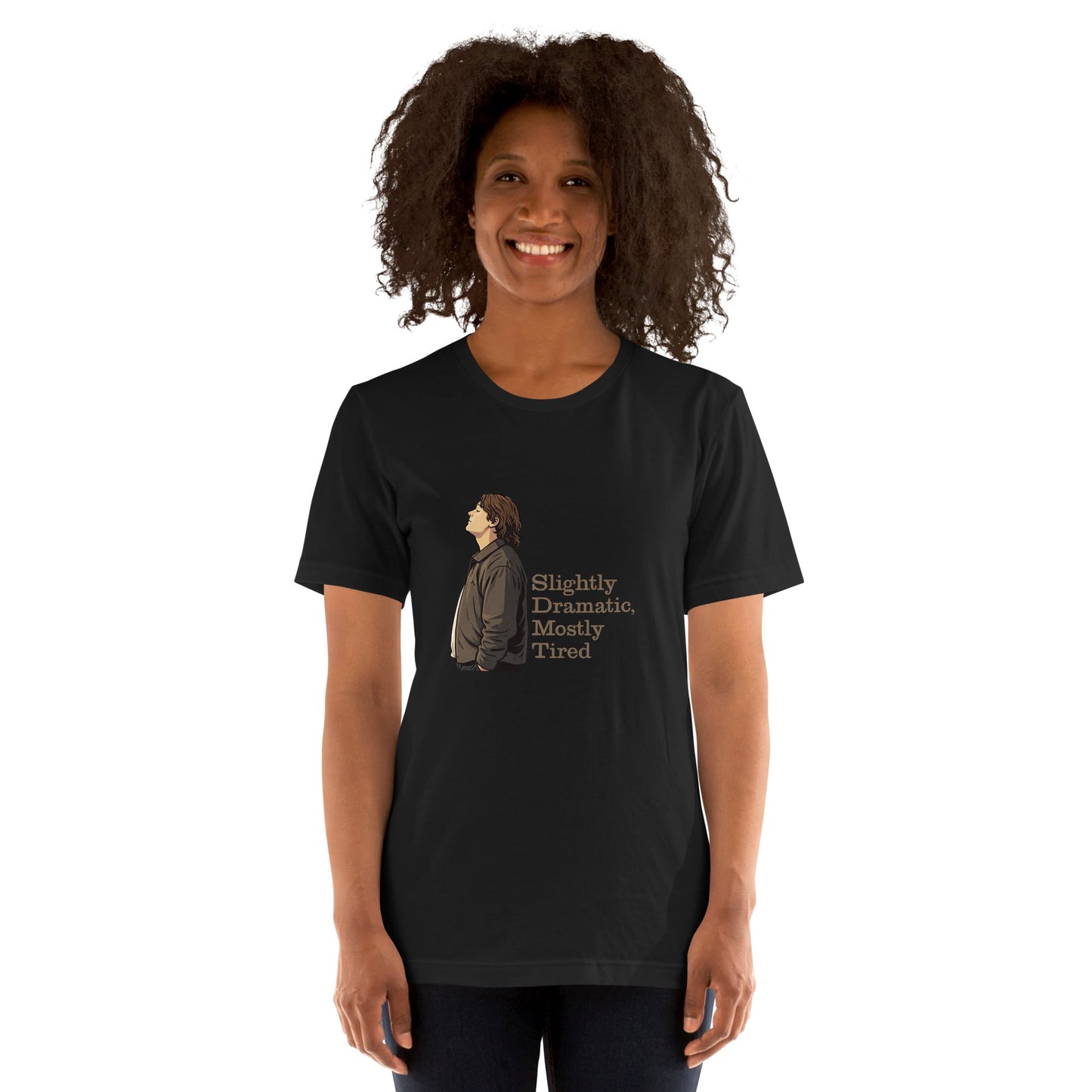 Lewis Capaldi Unisex T-Shirt - Slightly Dramatic - Funny Quotes alcyone213k