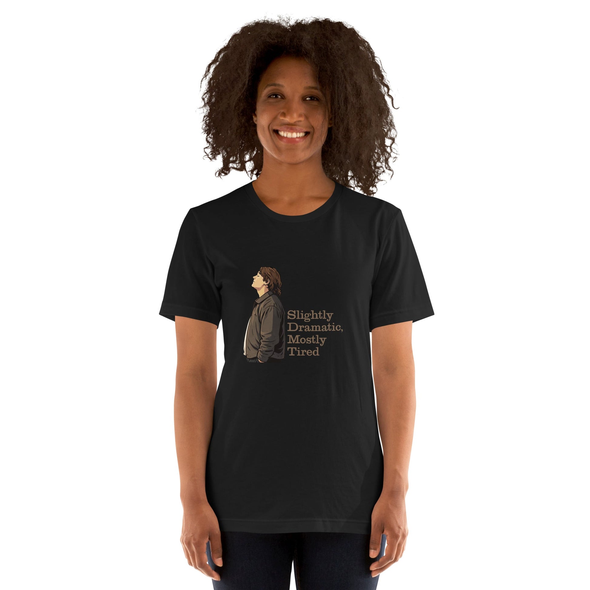 Lewis Capaldi Unisex T-Shirt - Slightly Dramatic - Funny Quotes alcyone213k