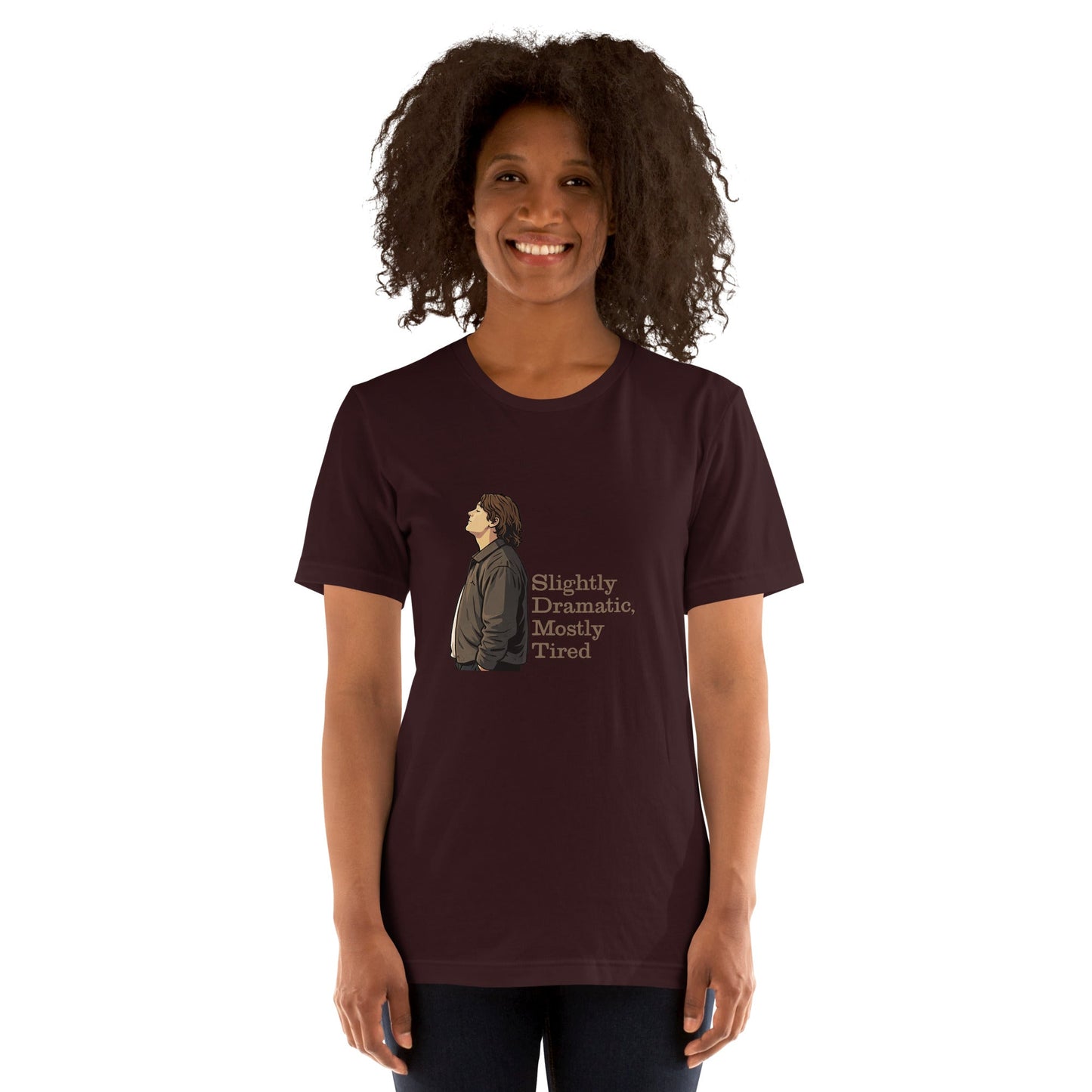Lewis Capaldi Unisex T-Shirt - Slightly Dramatic - Funny Quotes alcyone213k