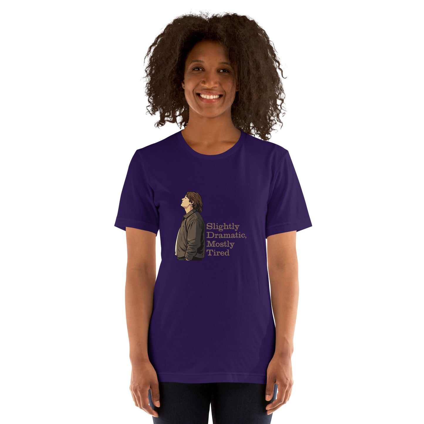 Lewis Capaldi Unisex T-Shirt - Slightly Dramatic - Funny Quotes alcyone213k