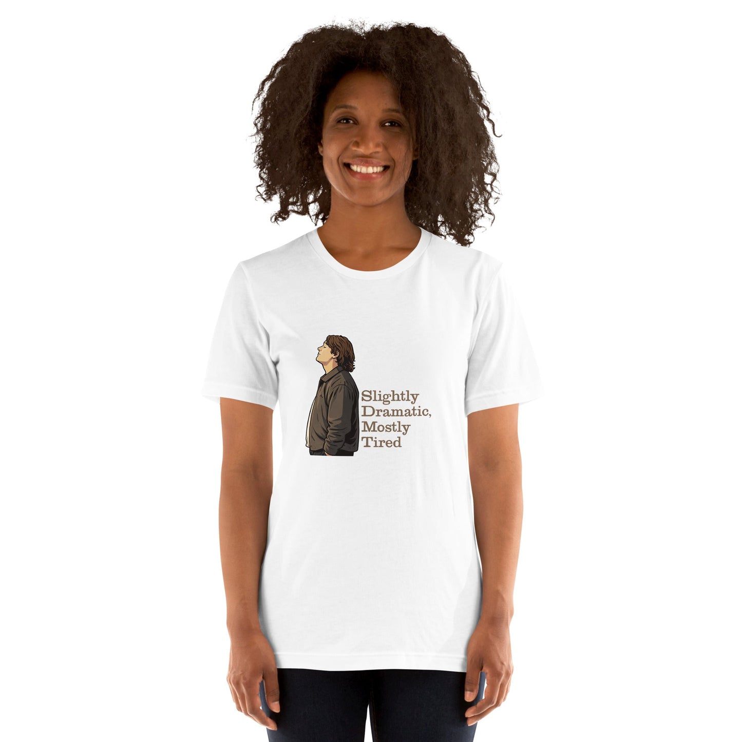 Lewis Capaldi Unisex T-Shirt - Slightly Dramatic - Funny Quotes alcyone213k
