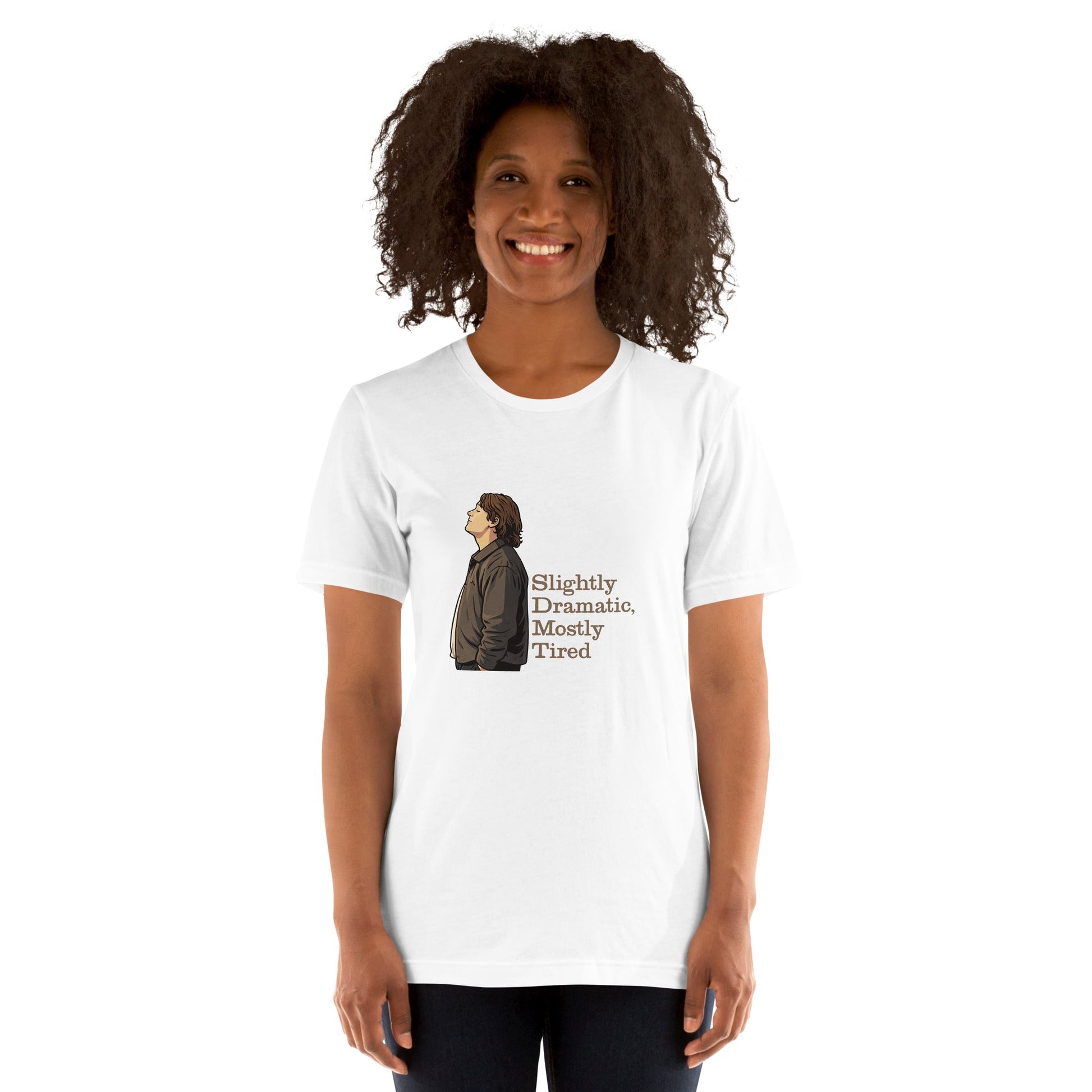 Lewis Capaldi Unisex T-Shirt - Slightly Dramatic - Funny Quotes alcyone213k