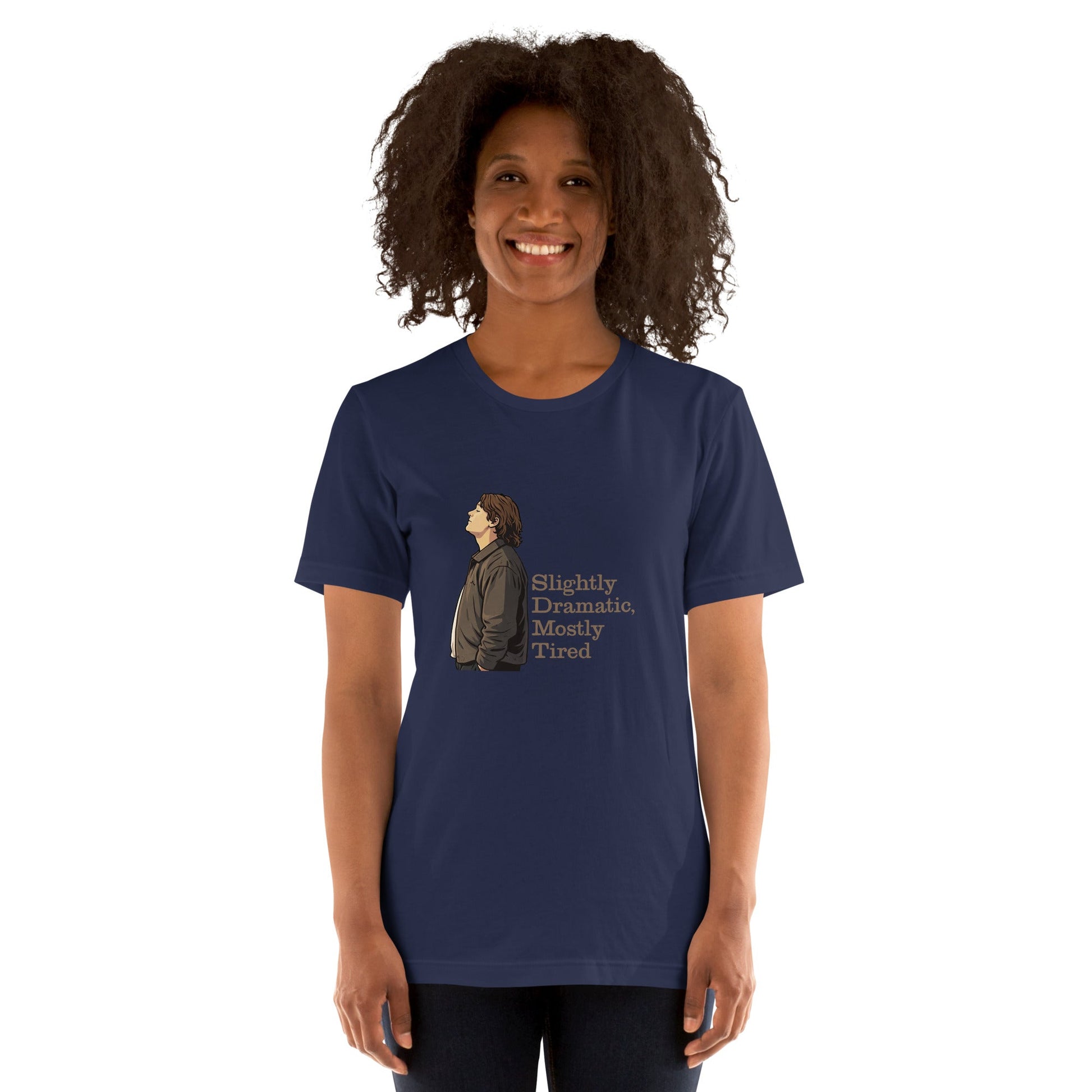 Lewis Capaldi Unisex T-Shirt - Slightly Dramatic - Funny Quotes alcyone213k