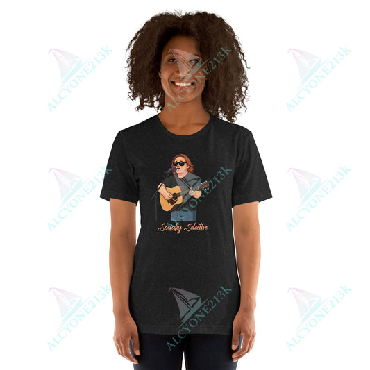 Lewis Capaldi Unisex T-Shirt - Socially Selective - Funny Quotes alcyone213k