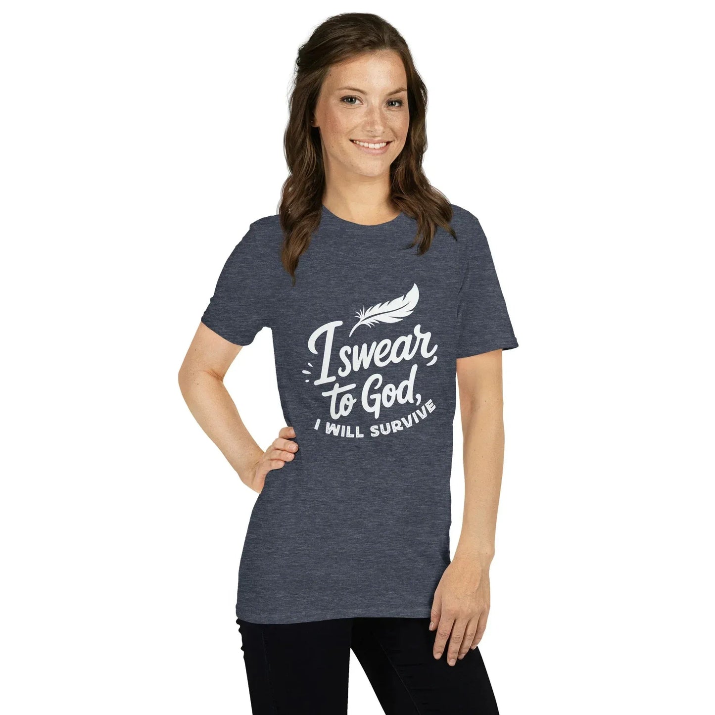 Lewis Capaldi Unisex T-Shirt "Survive" Lyrics Cotton Tee alcyone213k