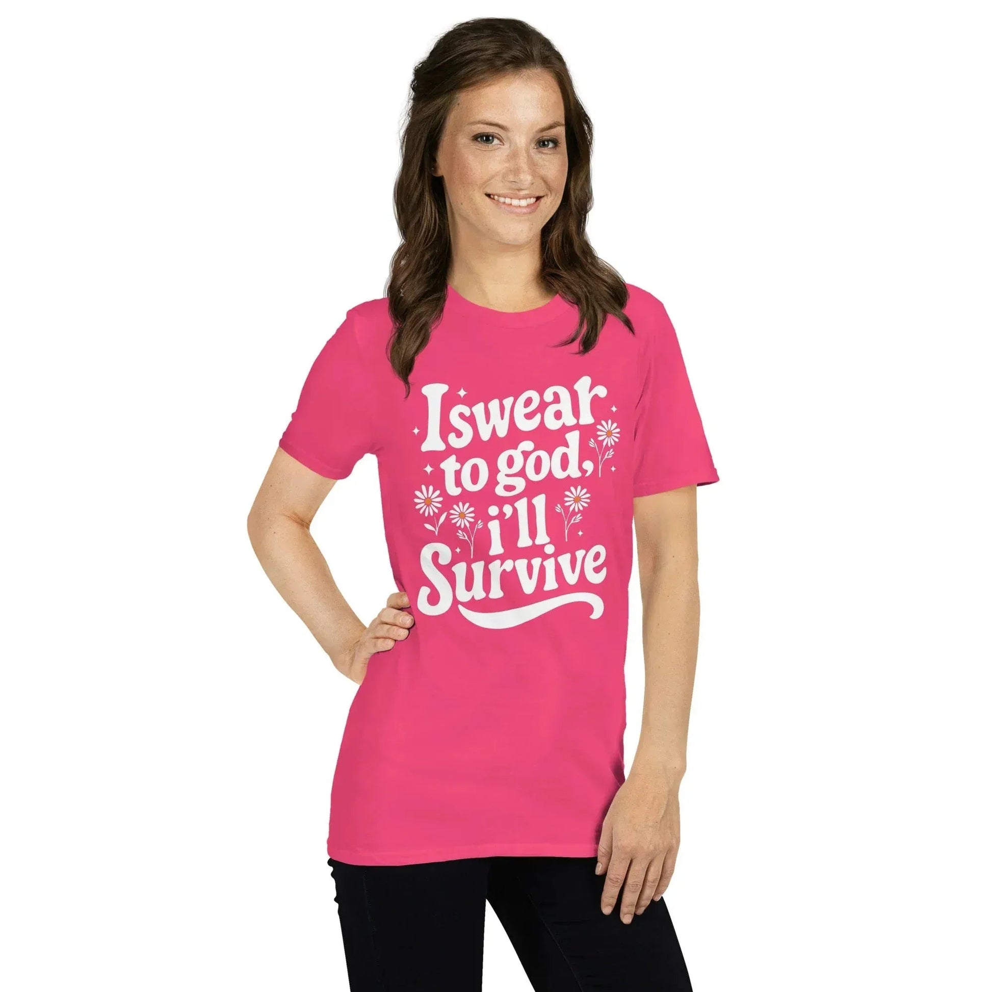 Lewis Capaldi Unisex T-Shirt - "Survive" Lyrics Cotton Tee alcyone213k