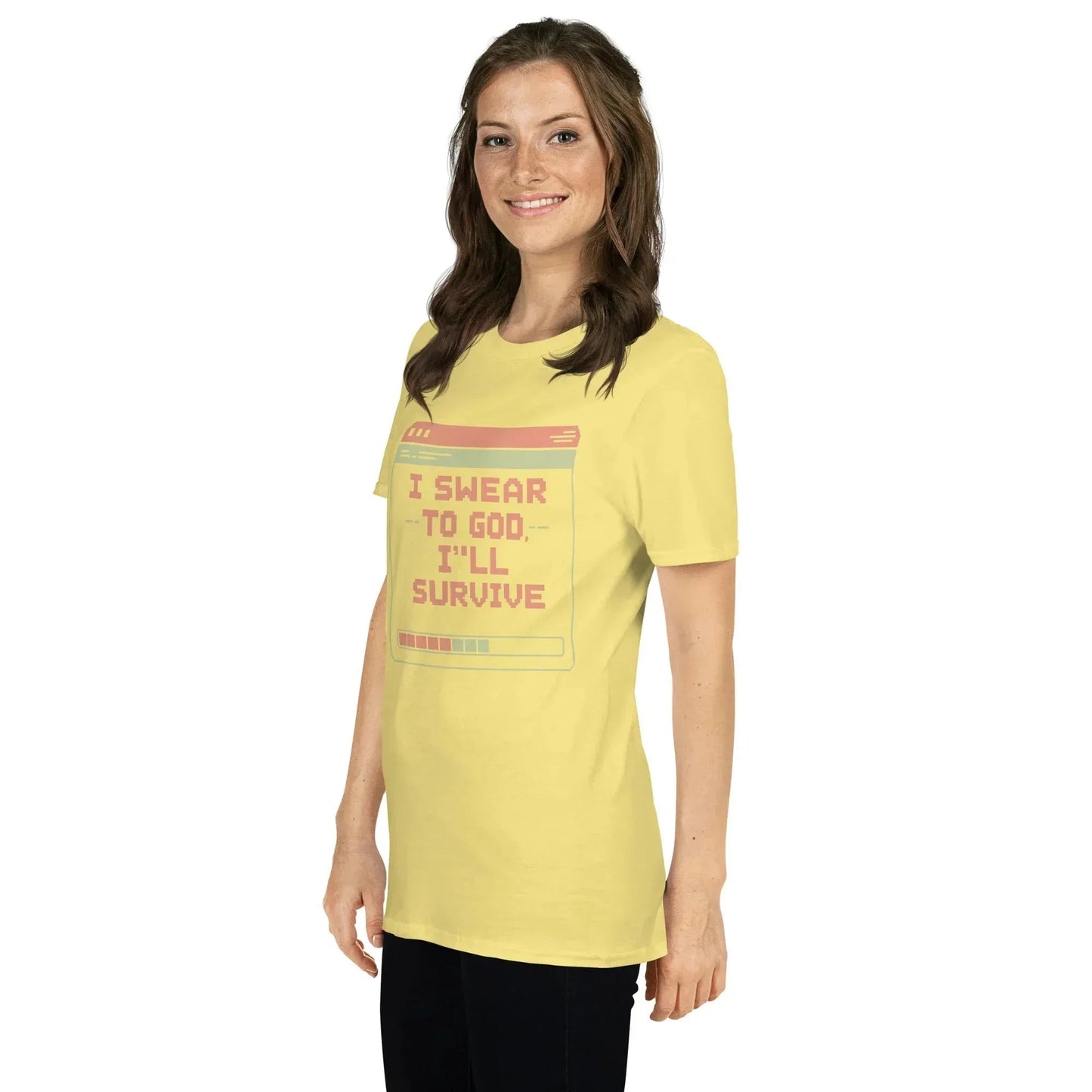 Lewis Capaldi Unisex T-Shirt - Survive Lyrics Cotton Tee alcyone213k