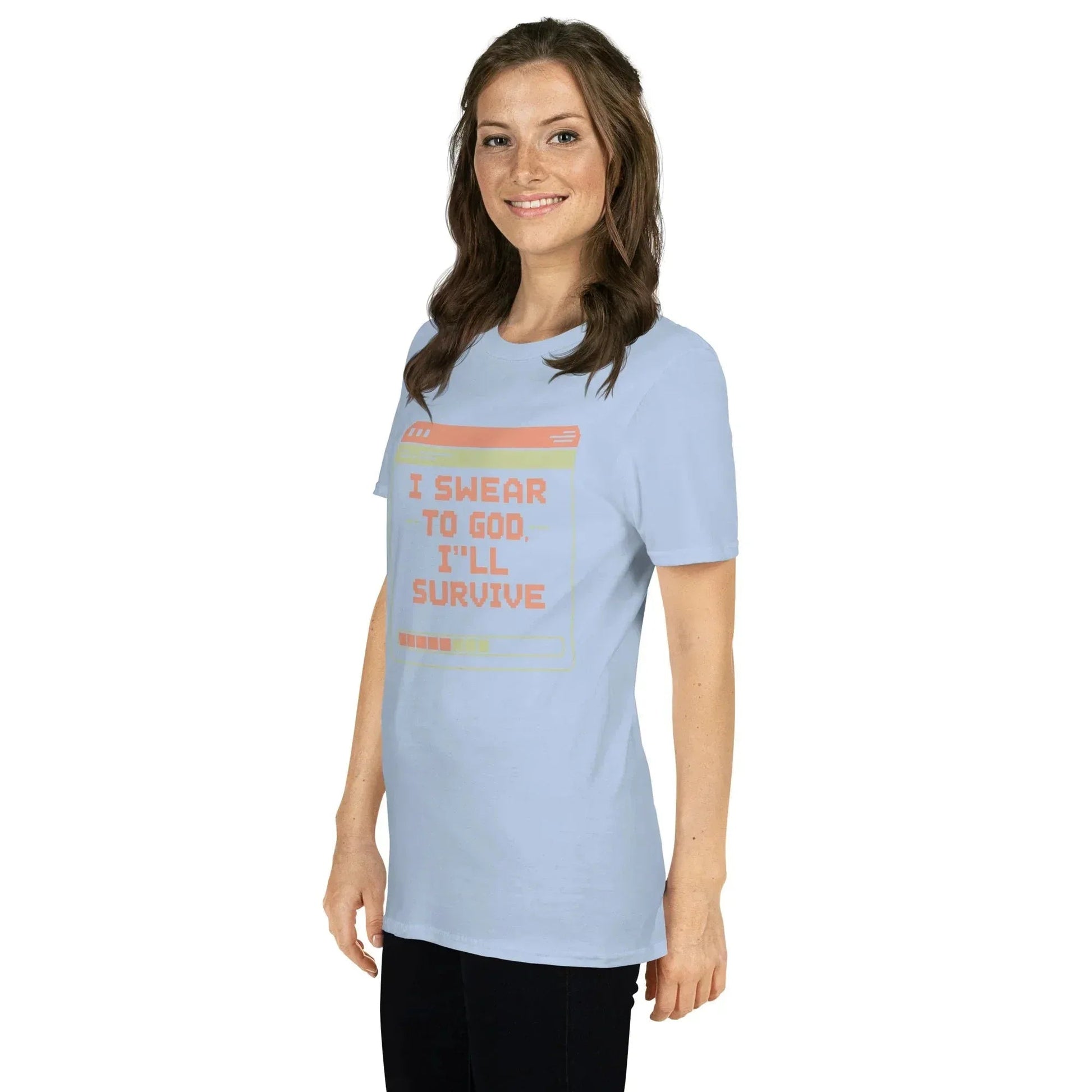 Lewis Capaldi Unisex T-Shirt - Survive Lyrics Cotton Tee alcyone213k