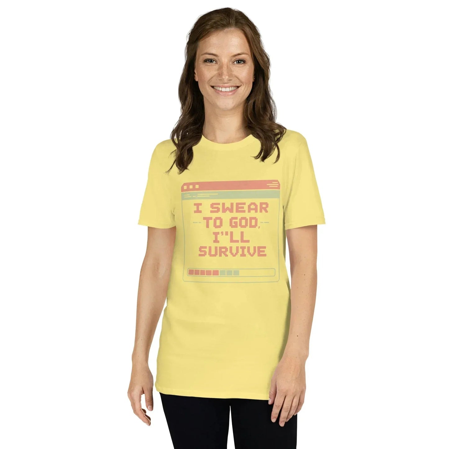 Lewis Capaldi Unisex T-Shirt - Survive Lyrics Cotton Tee alcyone213k