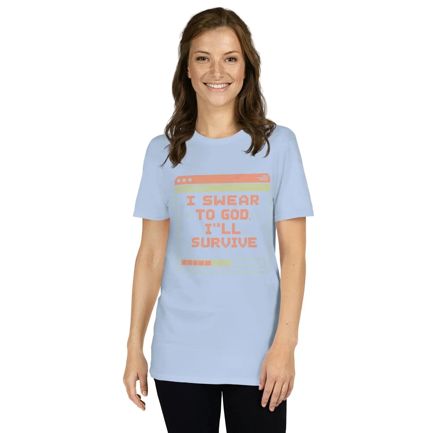 Lewis Capaldi Unisex T-Shirt - Survive Lyrics Cotton Tee alcyone213k