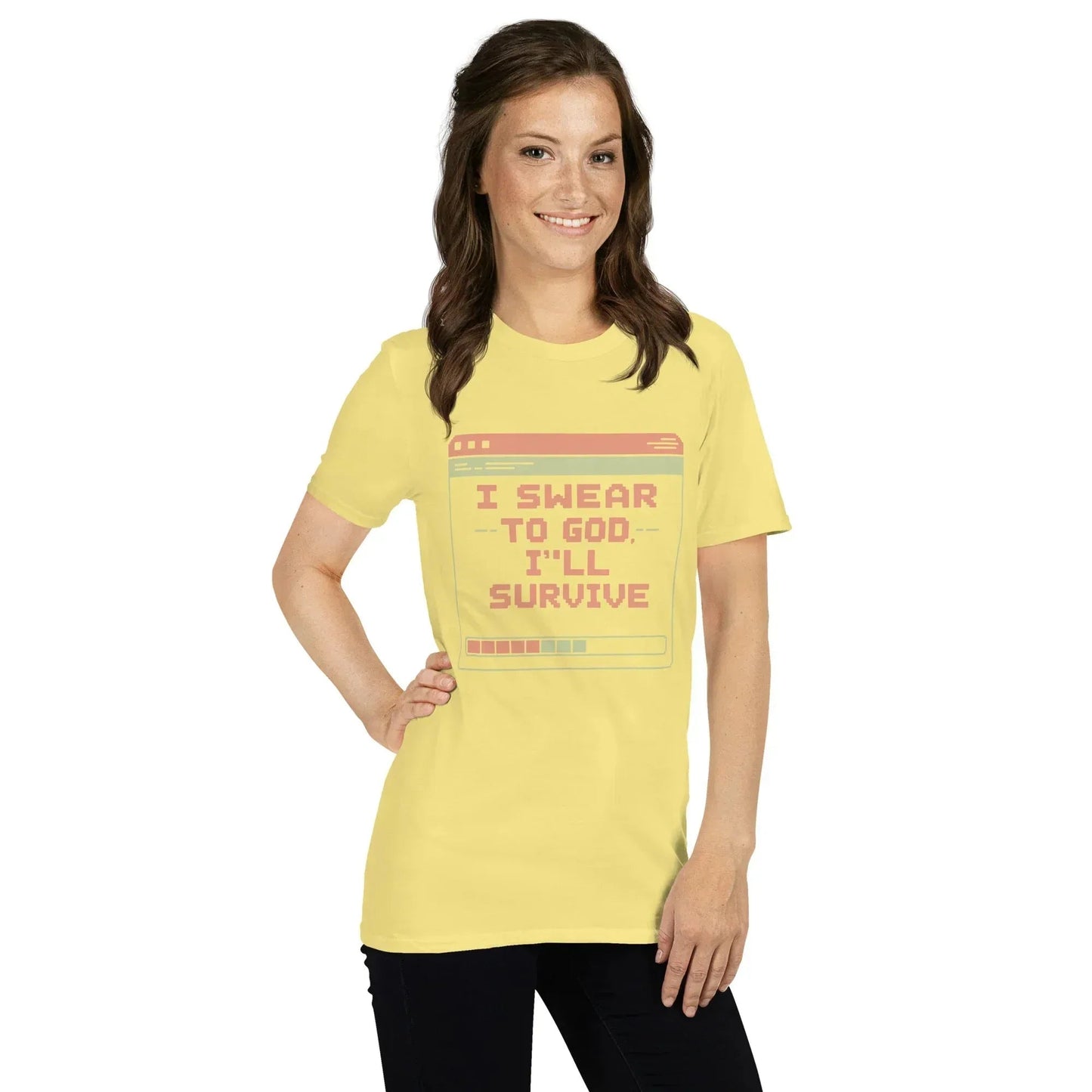 Lewis Capaldi Unisex T-Shirt - Survive Lyrics Cotton Tee alcyone213k