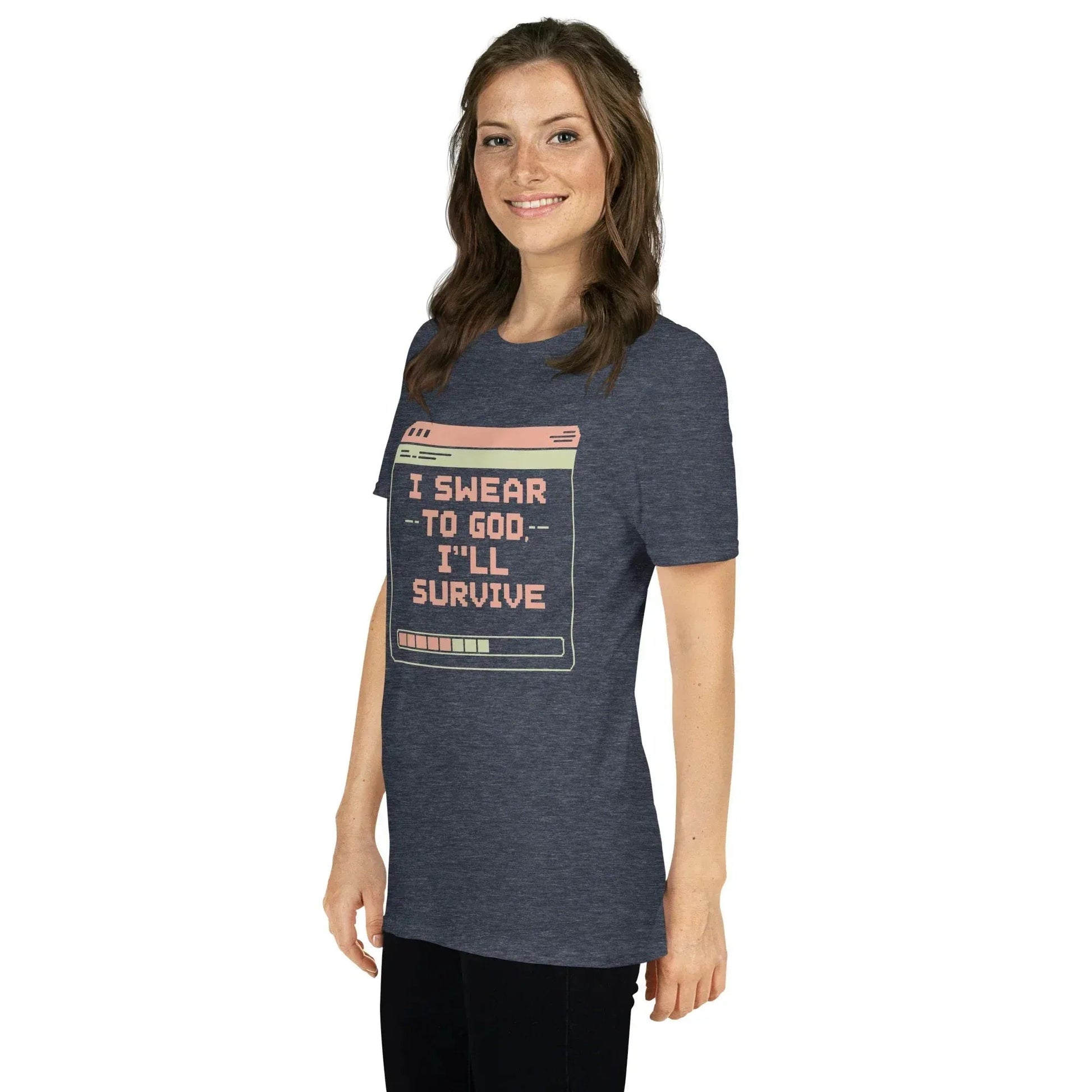 Lewis Capaldi Unisex T-Shirt - Survive Lyrics Cotton Tee alcyone213k