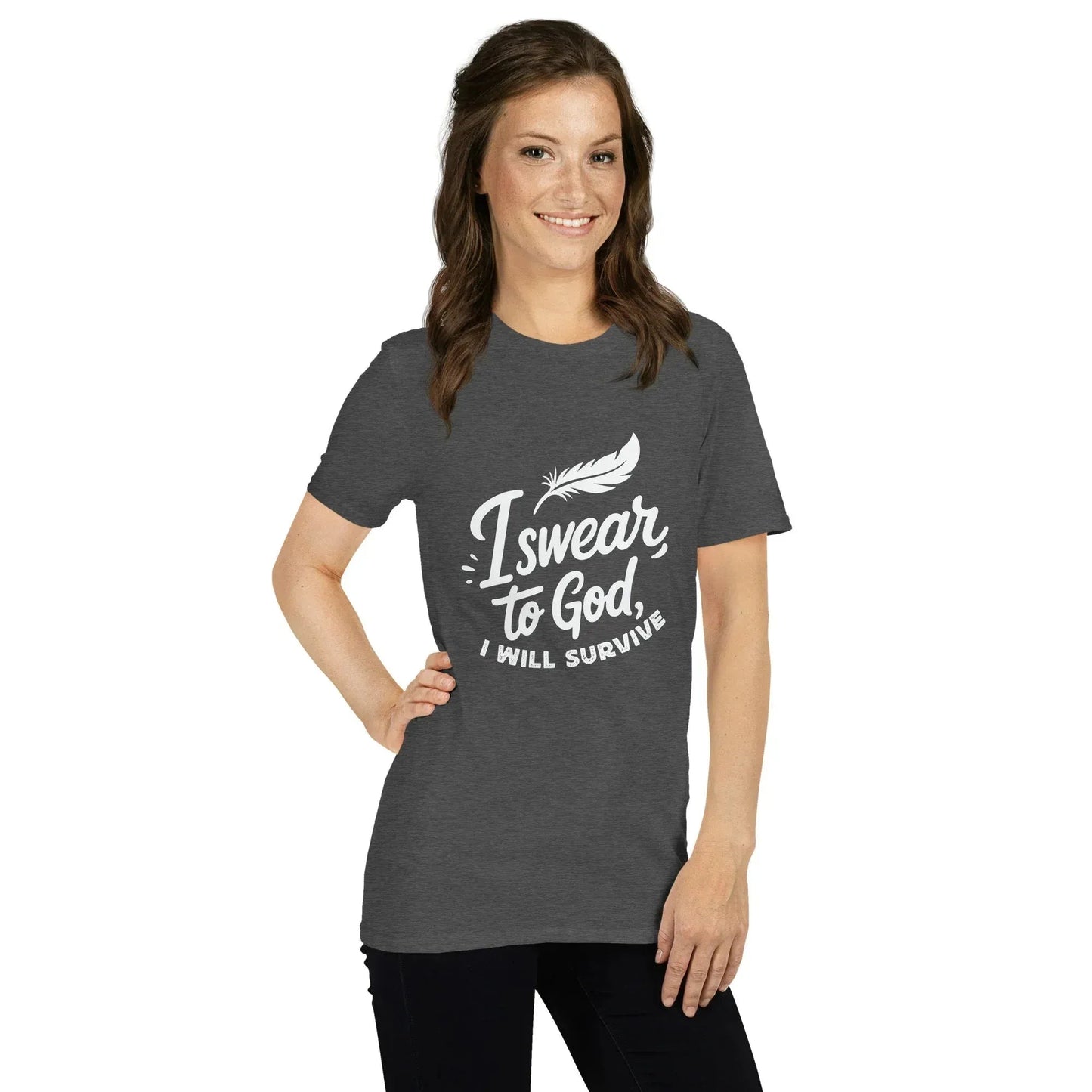 Lewis Capaldi Unisex T-Shirt "Survive" Lyrics Cotton Tee alcyone213k