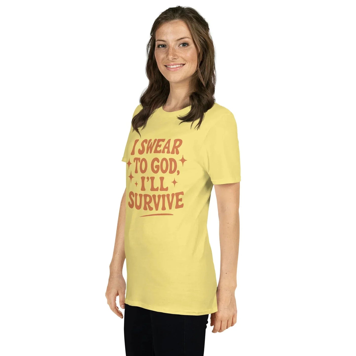 Lewis Capaldi Unisex T-Shirt | Survive Lyrics Cotton Graphic Tee alcyone213k