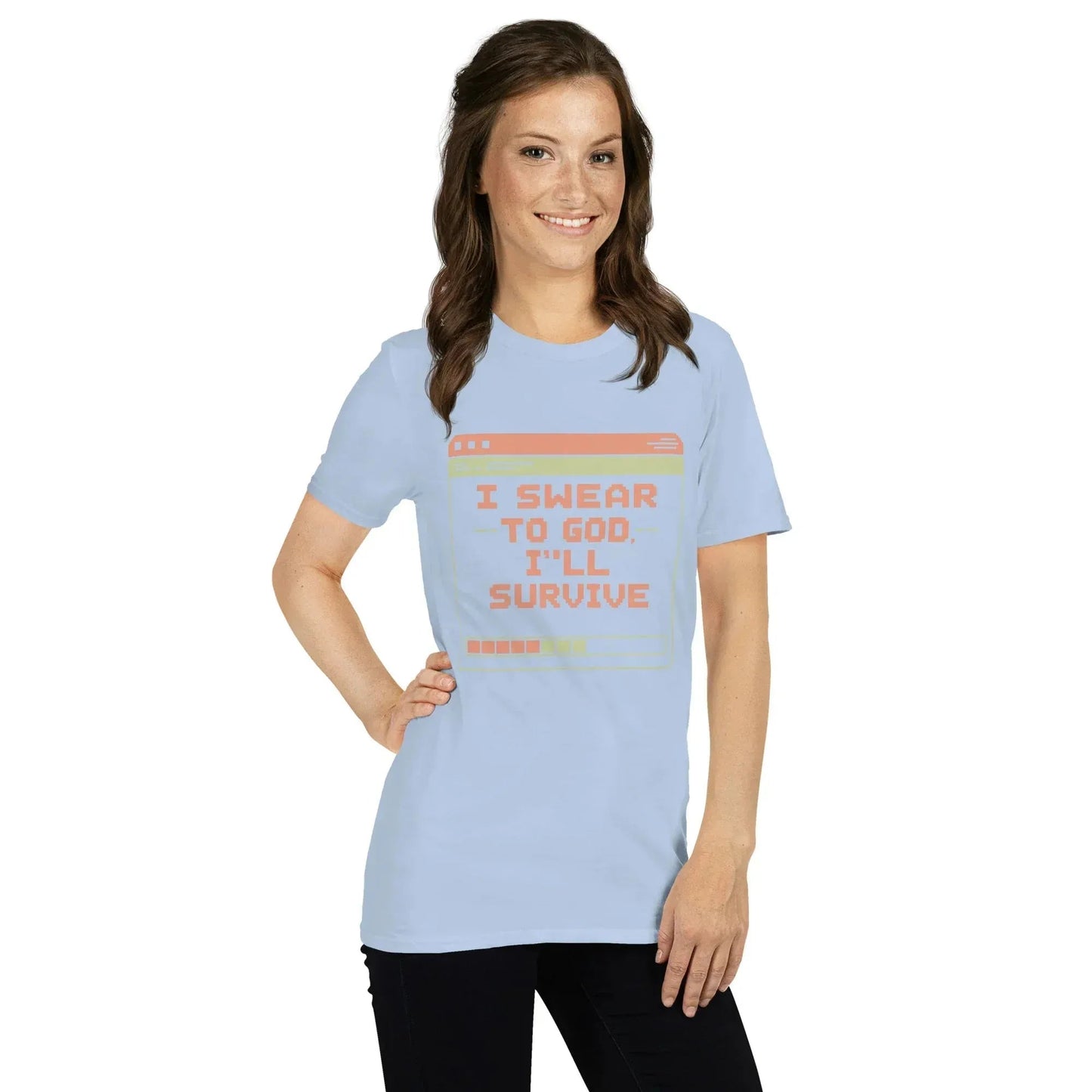 Lewis Capaldi Unisex T-Shirt - Survive Lyrics Cotton Tee alcyone213k