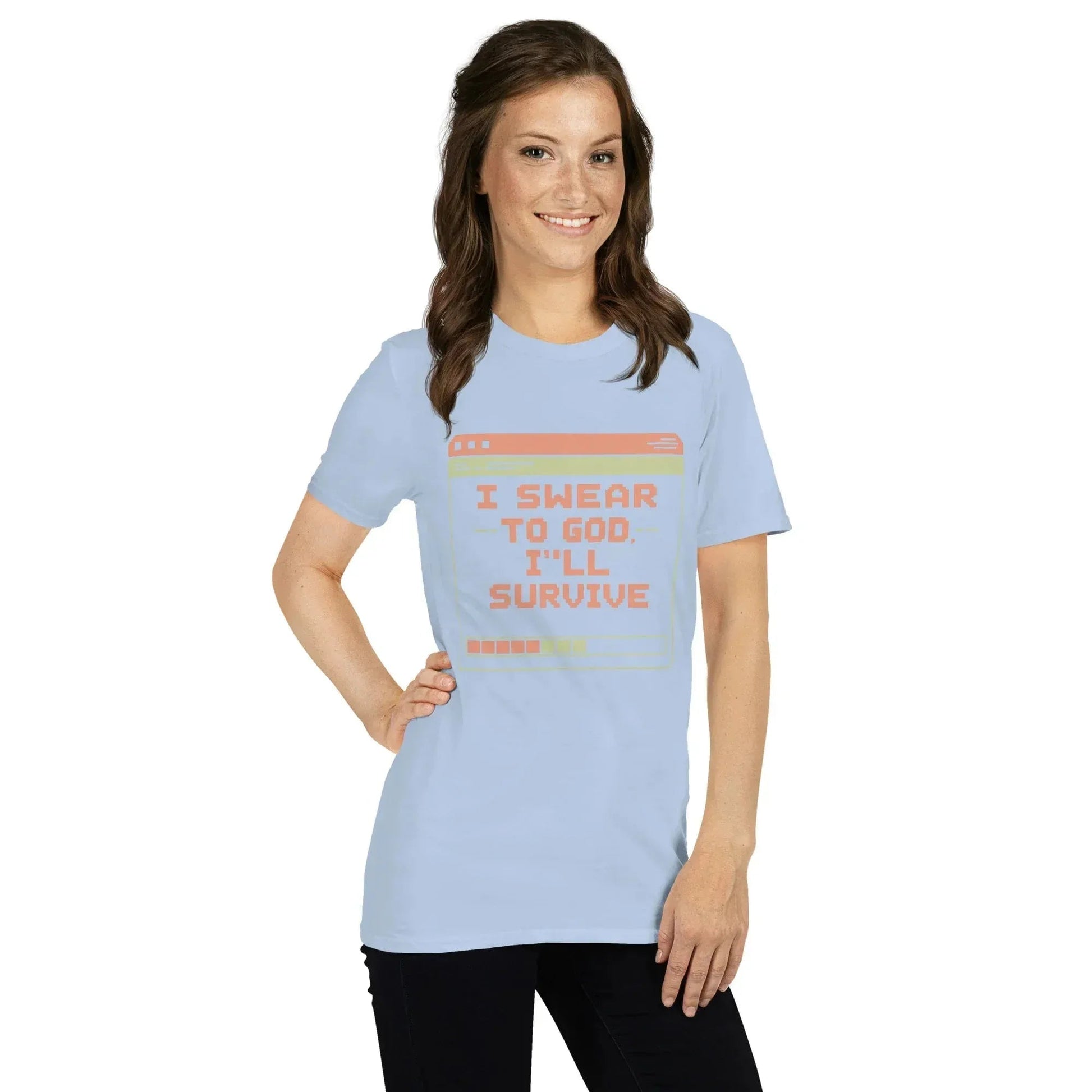 Lewis Capaldi Unisex T-Shirt - Survive Lyrics Cotton Tee alcyone213k