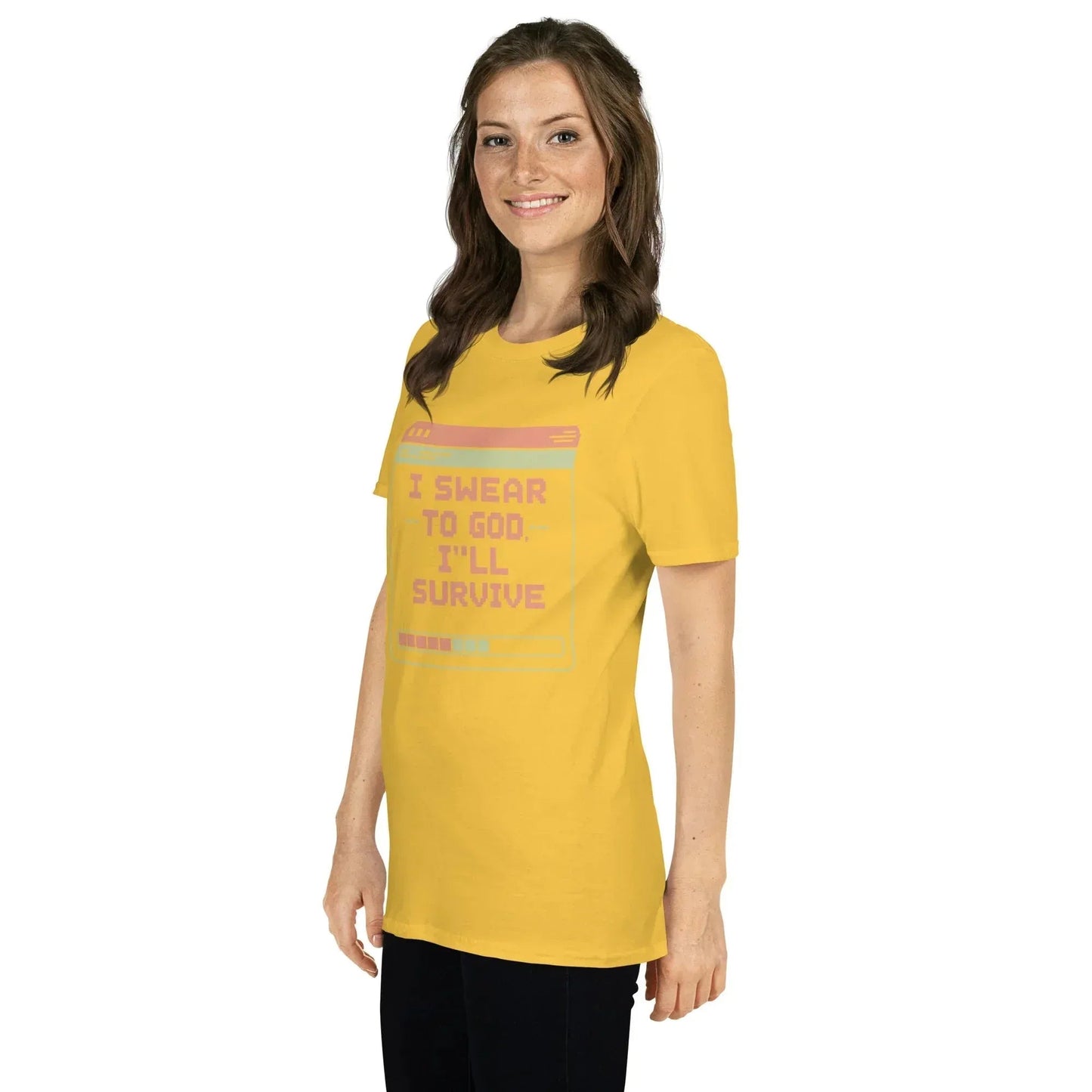 Lewis Capaldi Unisex T-Shirt - Survive Lyrics Cotton Tee alcyone213k