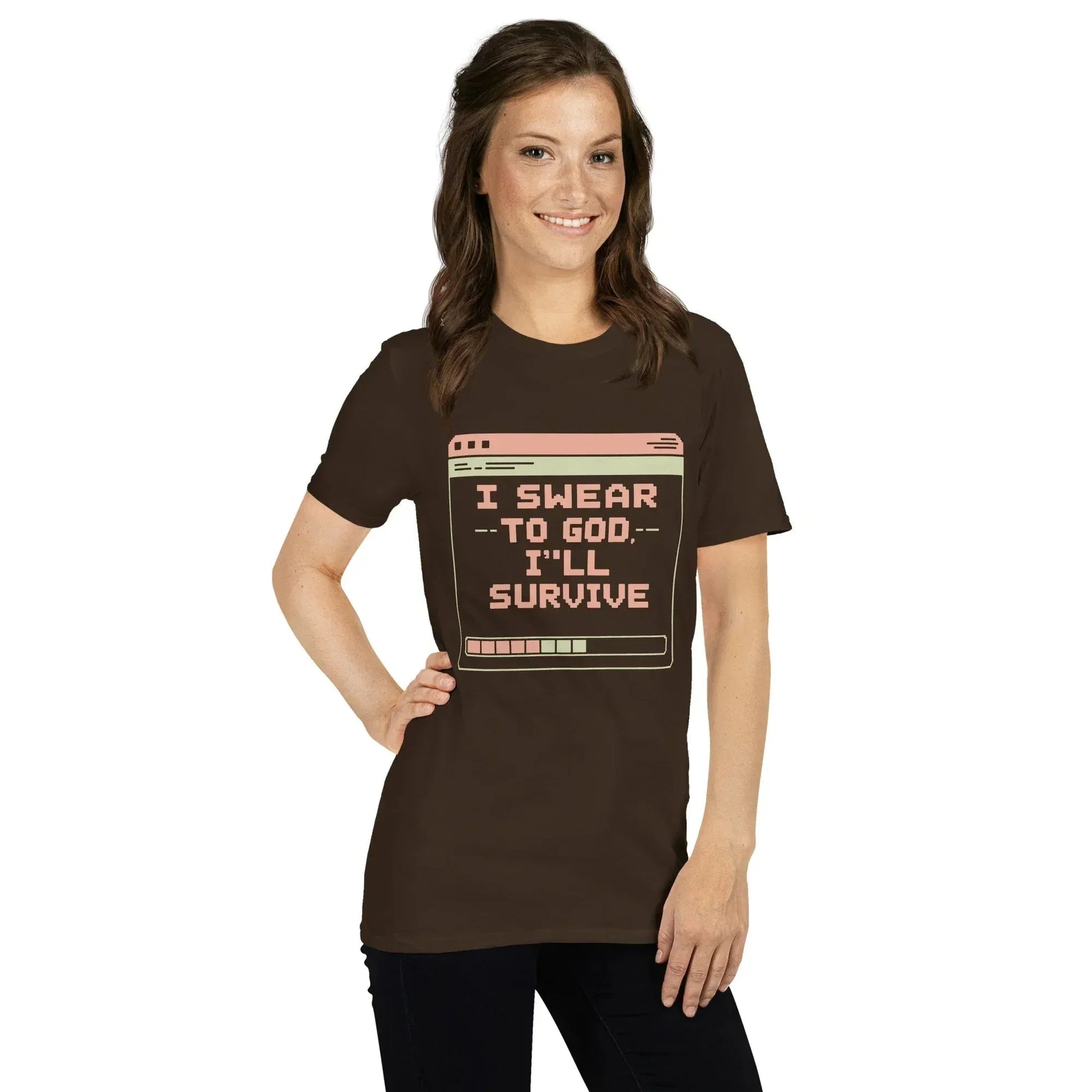 Lewis Capaldi Unisex T-Shirt - Survive Lyrics Cotton Tee alcyone213k