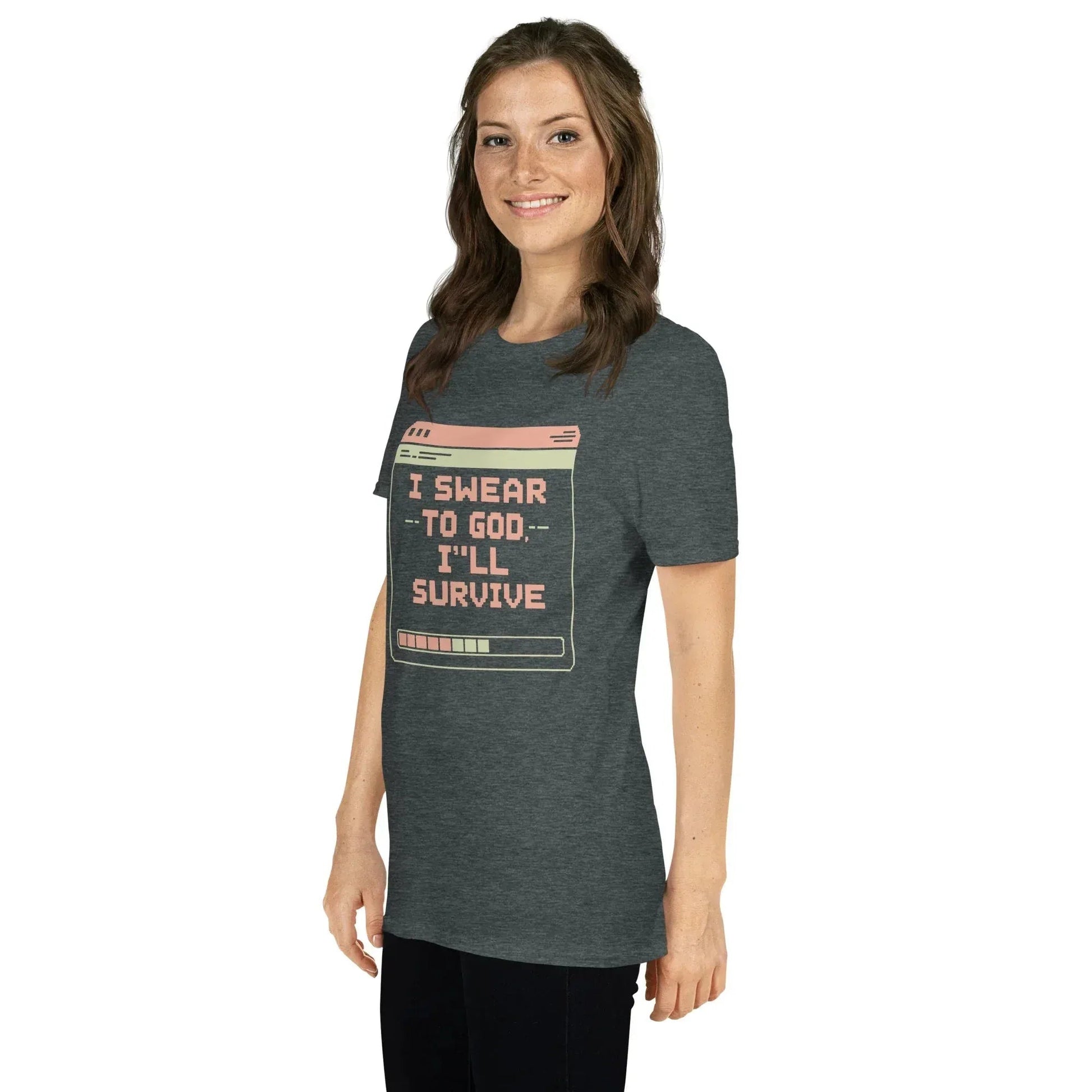 Lewis Capaldi Unisex T-Shirt - Survive Lyrics Cotton Tee alcyone213k