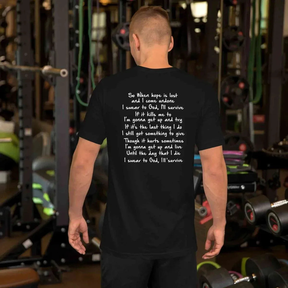 Lewis Capaldi Unisex T Shirt | Survive Lyrics Cotton alcyone213k